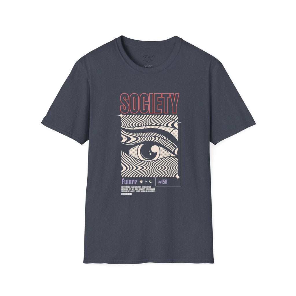 Society Graphic Unisex T-Shirt, Trendy Casual Tee, Unique Gift for Friends, Streetwear, Everyday Style