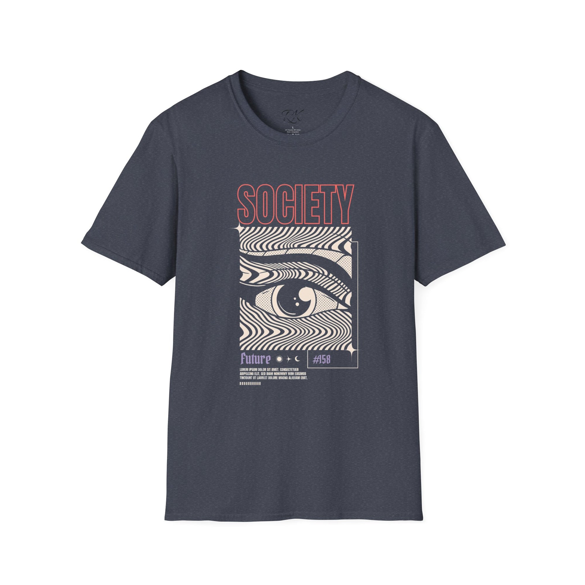Society Graphic Unisex T-Shirt, Trendy Casual Tee, Unique Gift for Friends, Streetwear, Everyday Style