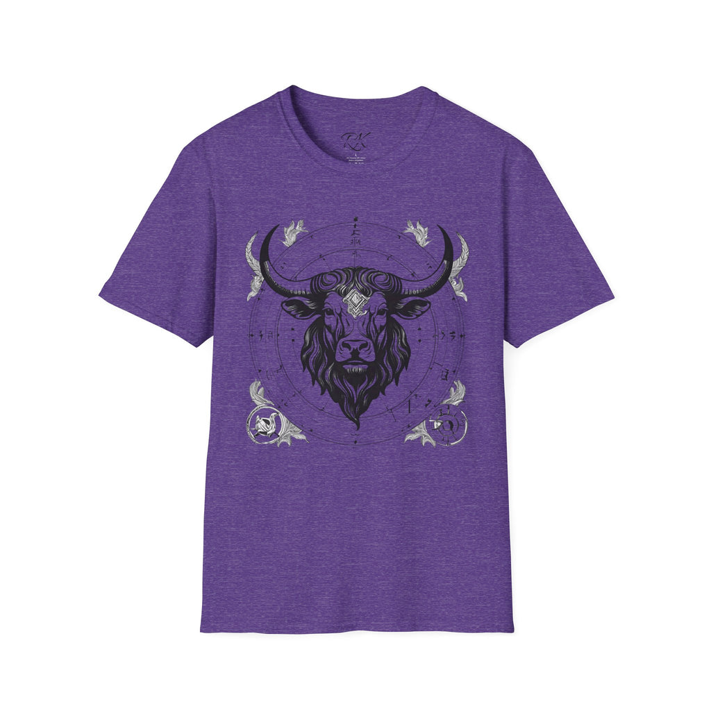 Taurus Zodiac T-Shirt, Astrology Tee, Horoscope Gift, Unisex Softstyle Shirt, Birthday Apparel, Taurus Constellation Top