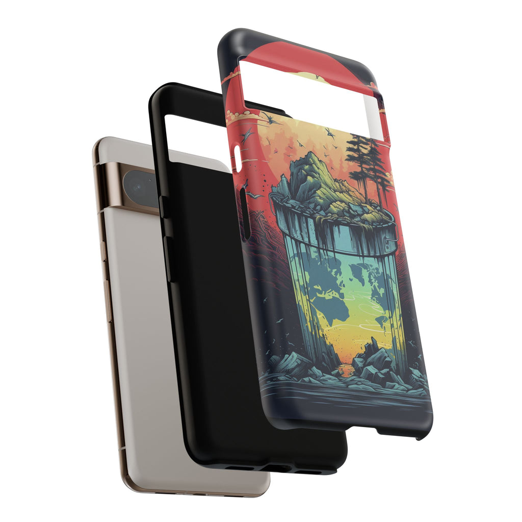 Vibrant Nature-Themed Phone Case, Tough Cases for Adventurers, Eco-Friendly, Trendy Phone Accessory, Great Gift for Nature Lovers
