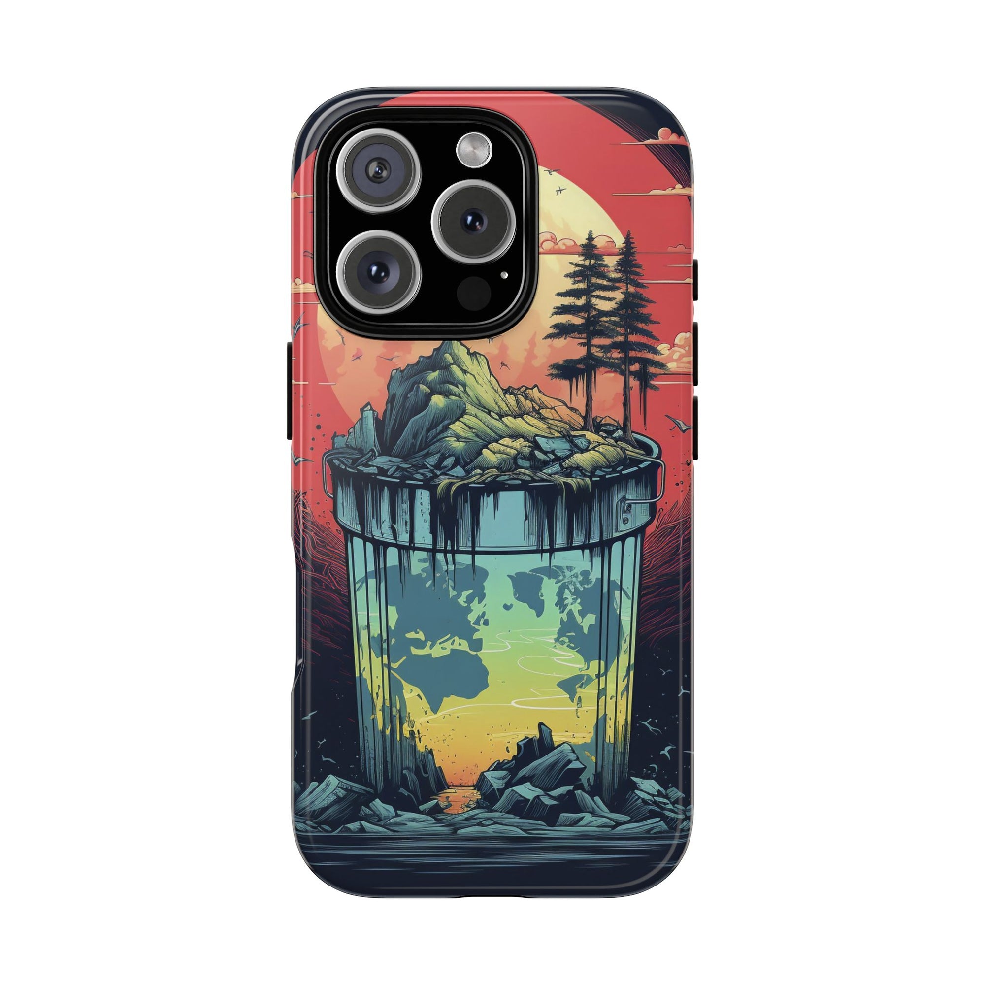 Vibrant Nature-Themed Phone Case, Tough Cases for Adventurers, Eco-Friendly, Trendy Phone Accessory, Great Gift for Nature Lovers