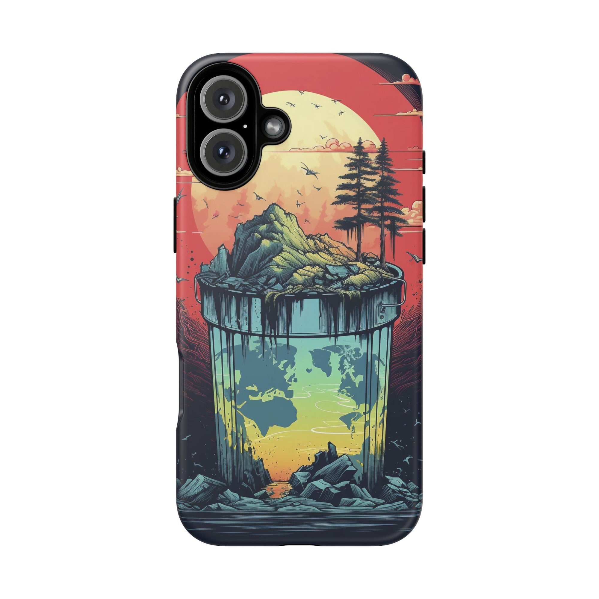 Vibrant Nature-Themed Phone Case, Tough Cases for Adventurers, Eco-Friendly, Trendy Phone Accessory, Great Gift for Nature Lovers