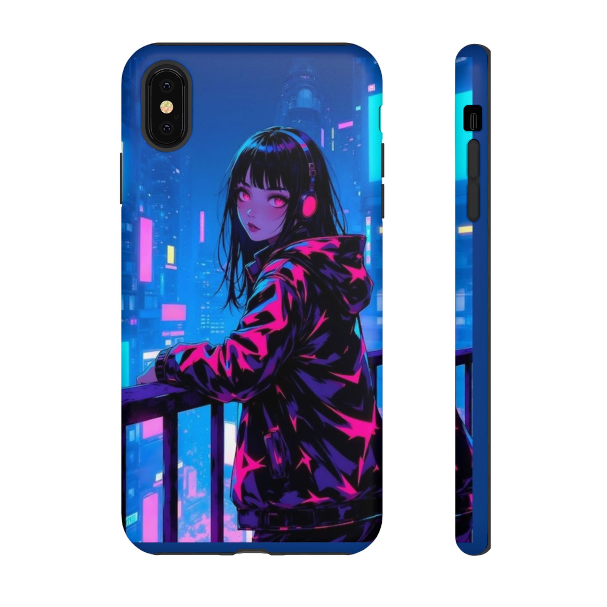 Futuristic Phone Case, Cyberpunk Aesthetic, Tough Phone Cover, Urban Style, Gift for Tech Lovers, Unique Phone Accessories, Streetwear [...]