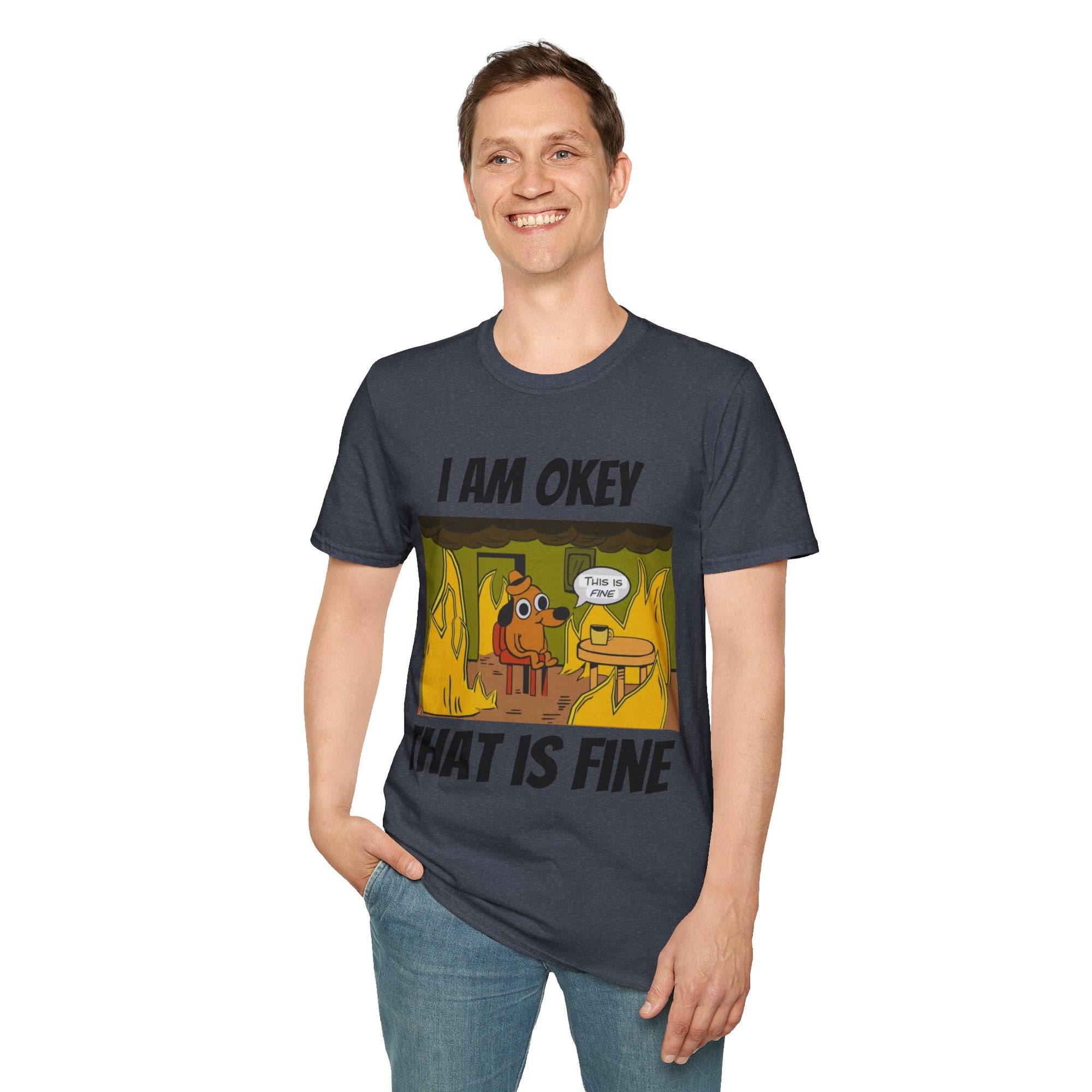 Funny Graphic T-Shirt for Adults, Casual Humor Tee, Gift for Friends, Cute Everyday Wear, Comfortable Cotton
