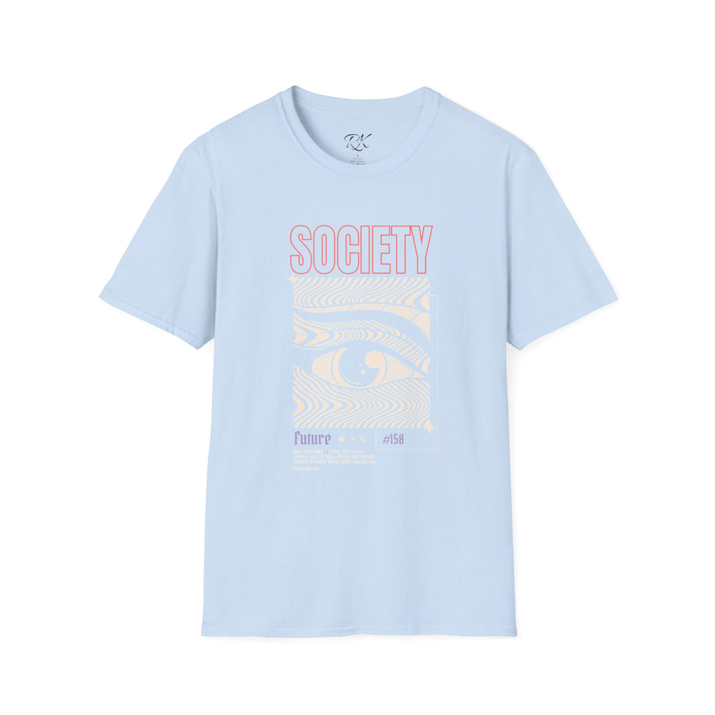 Society Graphic Unisex T-Shirt, Trendy Casual Tee, Unique Gift for Friends, Streetwear, Everyday Style