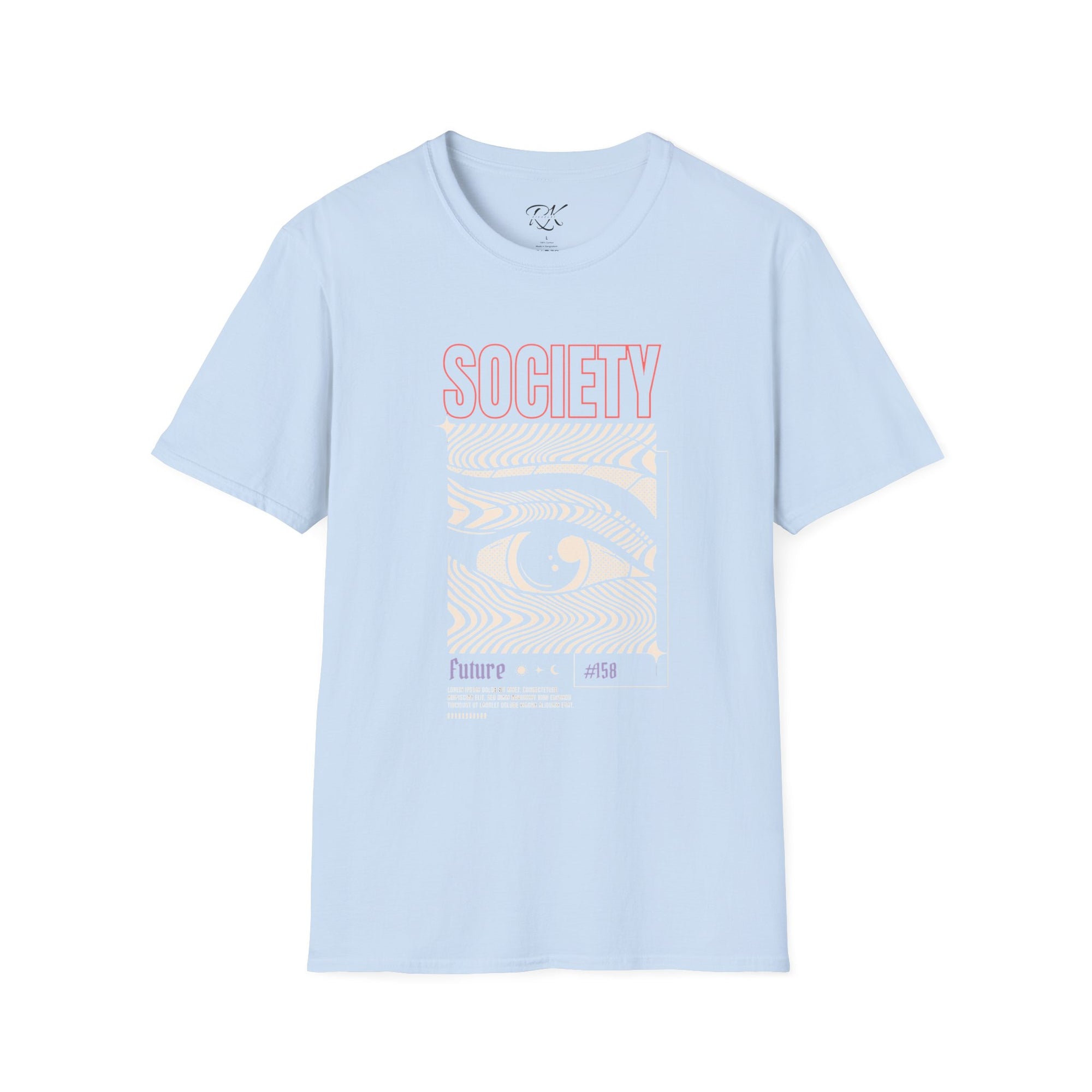 Society Graphic Unisex T-Shirt, Trendy Casual Tee, Unique Gift for Friends, Streetwear, Everyday Style