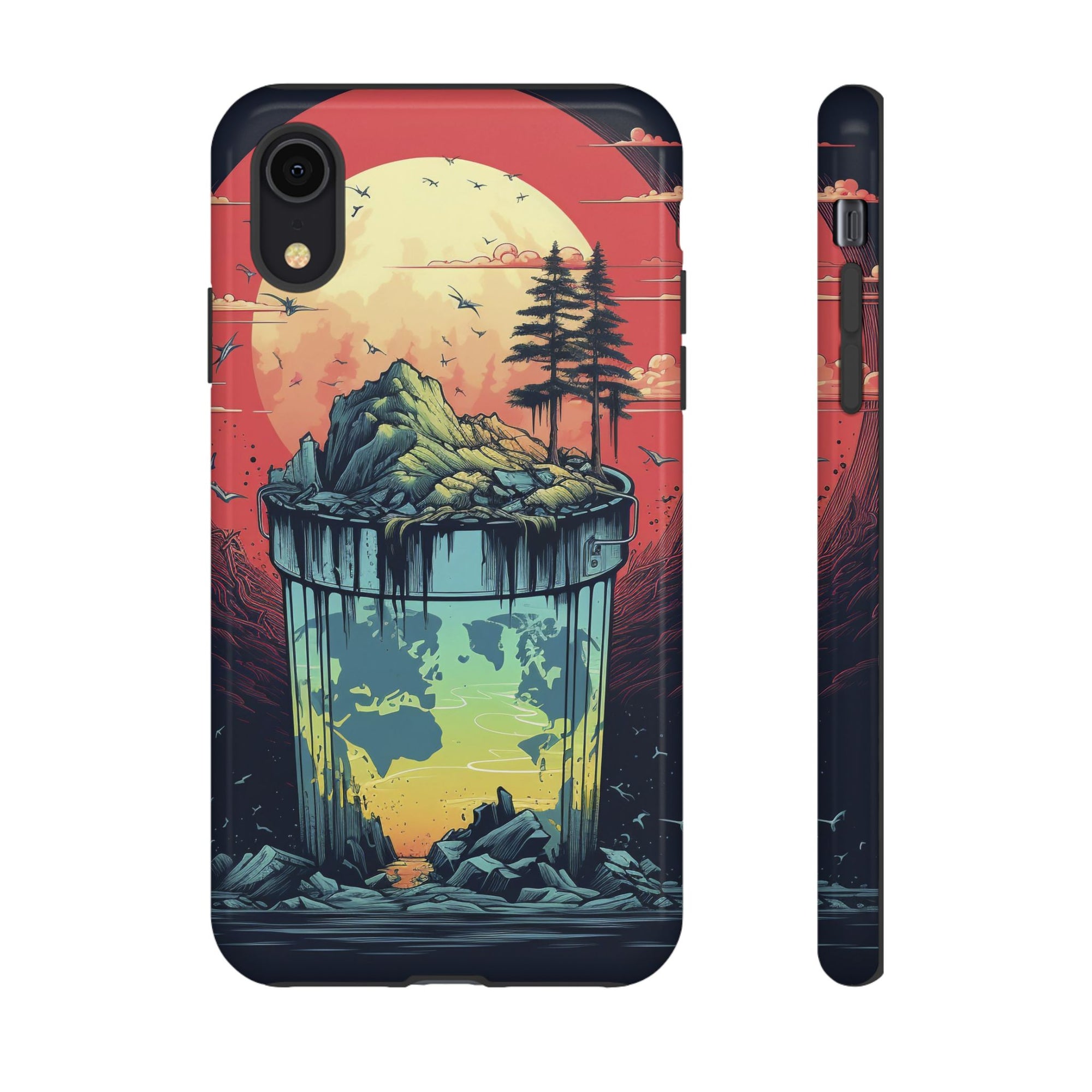 Vibrant Nature-Themed Phone Case, Tough Cases for Adventurers, Eco-Friendly, Trendy Phone Accessory, Great Gift for Nature Lovers
