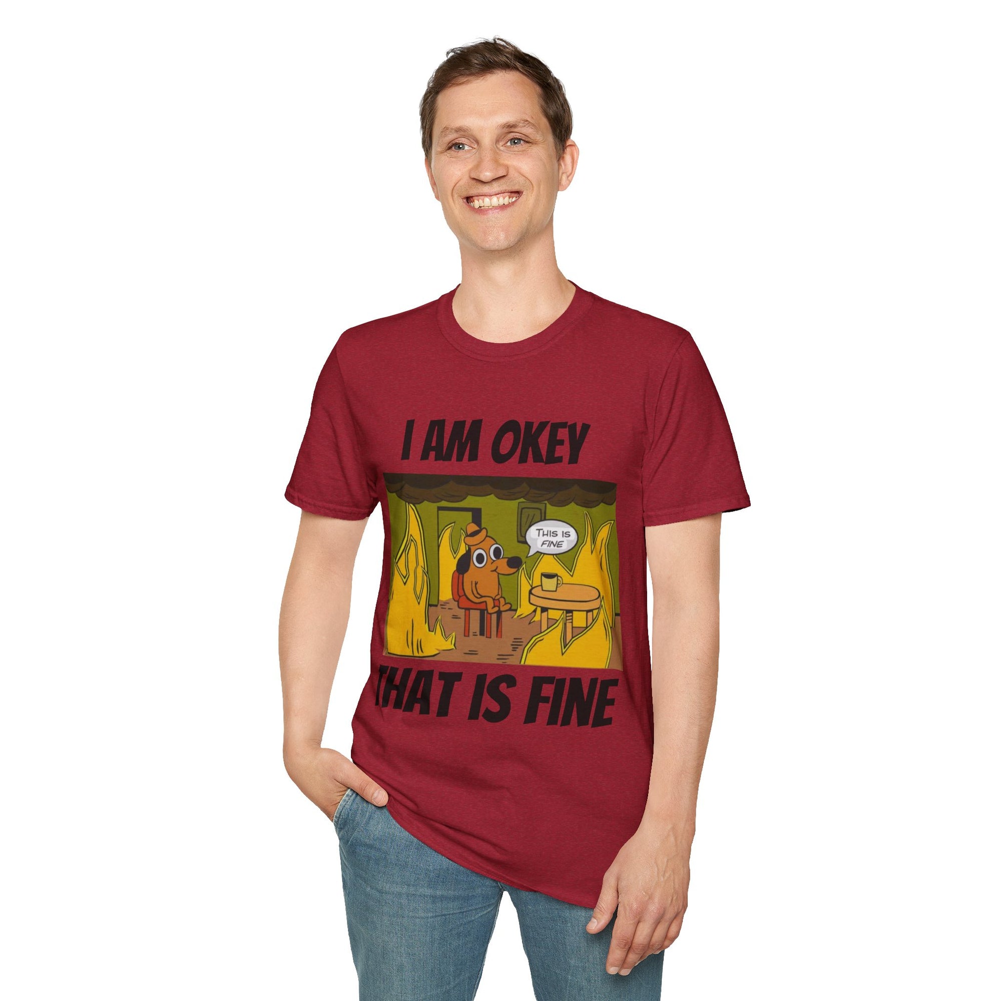 Funny Graphic T-Shirt for Adults, Casual Humor Tee, Gift for Friends, Cute Everyday Wear, Comfortable Cotton