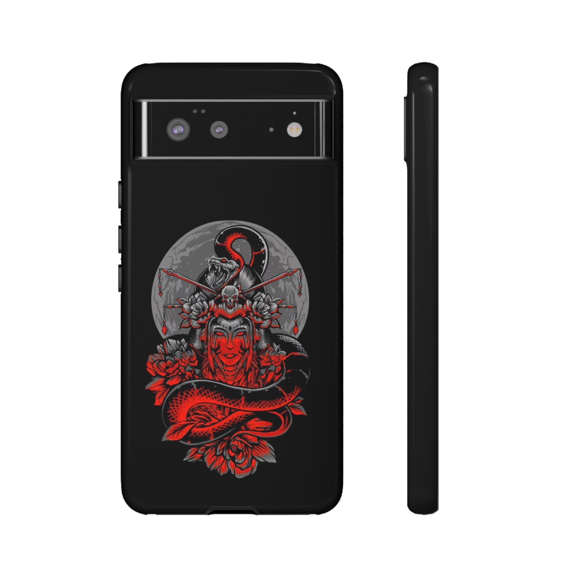 Tough Cases for iPhone, Dragon & Warrior Design, Durable Phone Protection, Perfect Gift for Tech Lovers, Unique Gifting