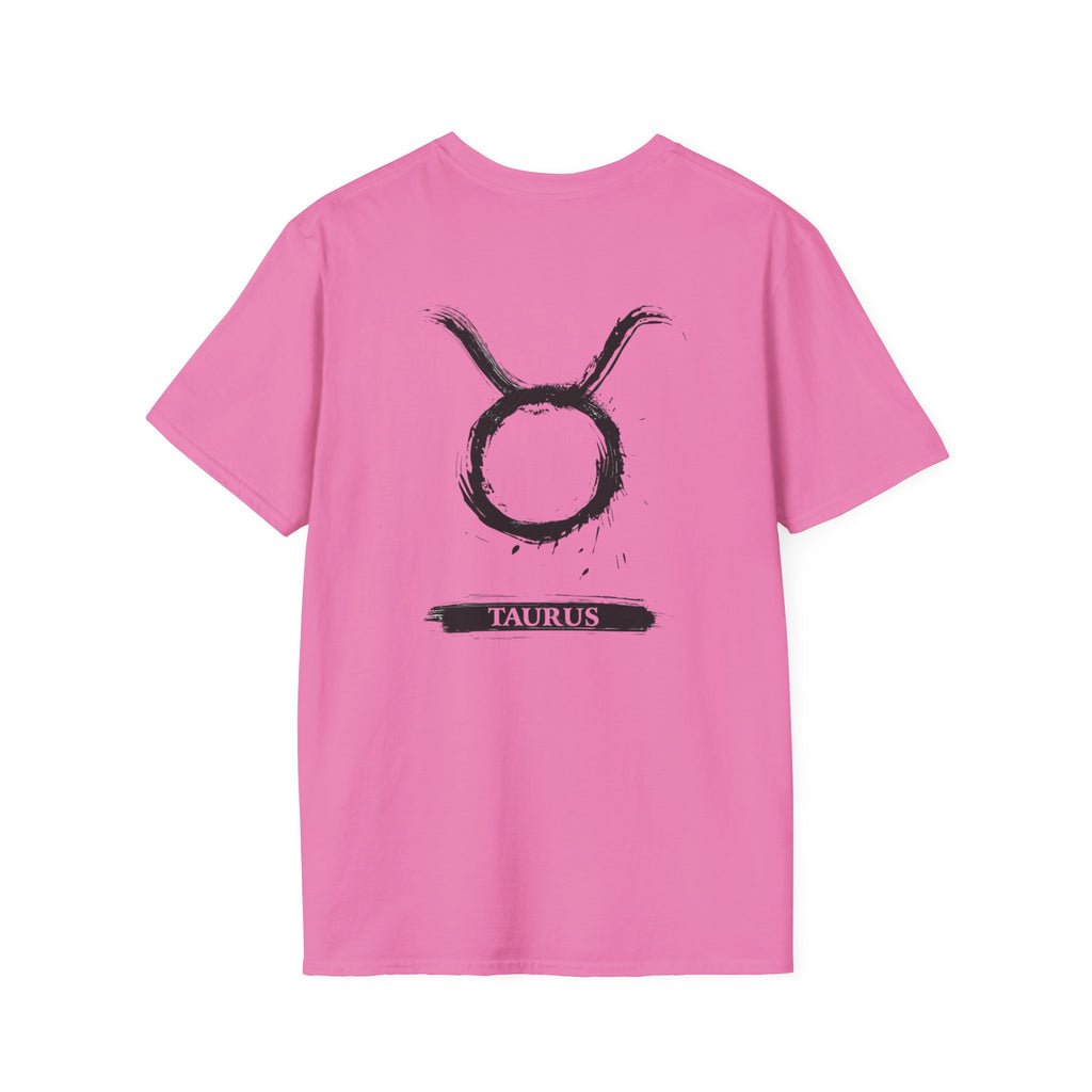 Taurus Zodiac T-Shirt, Astrology Tee, Horoscope Gift, Unisex Softstyle Shirt, Birthday Apparel, Taurus Constellation Top