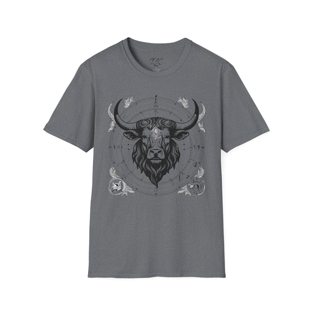 Taurus Zodiac T-Shirt, Astrology Tee, Horoscope Gift, Unisex Softstyle Shirt, Birthday Apparel, Taurus Constellation Top