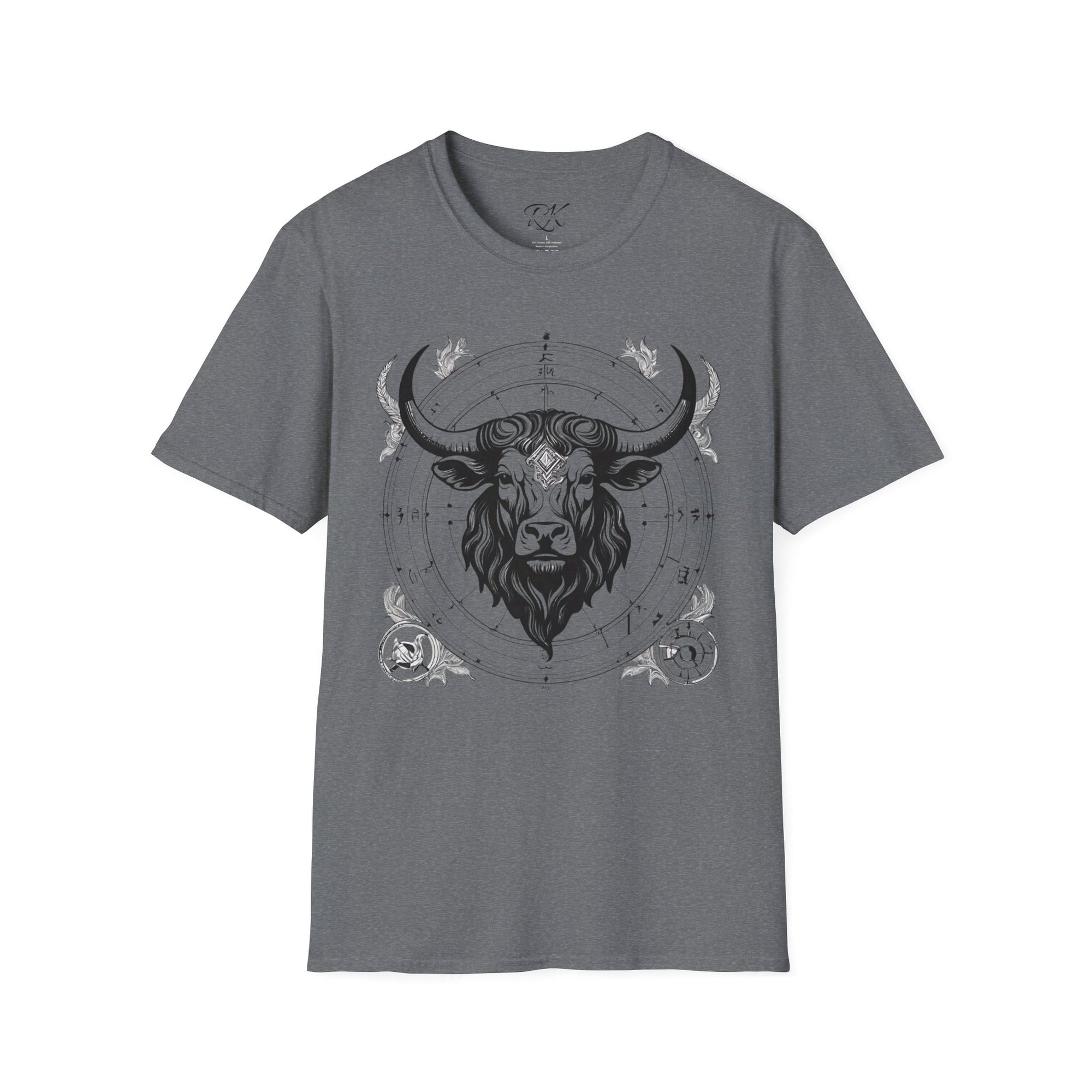 Taurus Zodiac T-Shirt, Astrology Tee, Horoscope Gift, Unisex Softstyle Shirt, Birthday Apparel, Taurus Constellation Top