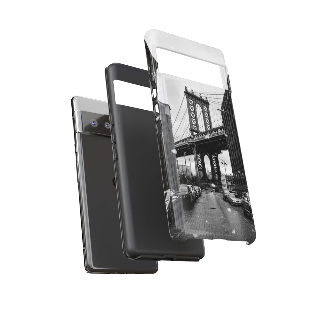 Black and White Phone Case with Iconic Bridge Design, Tough Cases for Photography Lovers, Unique Gift for Travelers, Stylish Everyday [...]