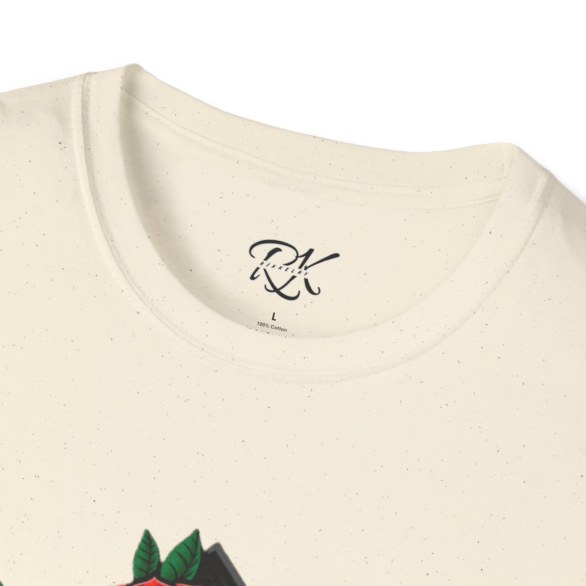 Skull and Roses T-Shirt | Edgy Unisex Softstyle Tee for Music Lovers, Halloween, Casual Wear, Gift Idea, Streetwear