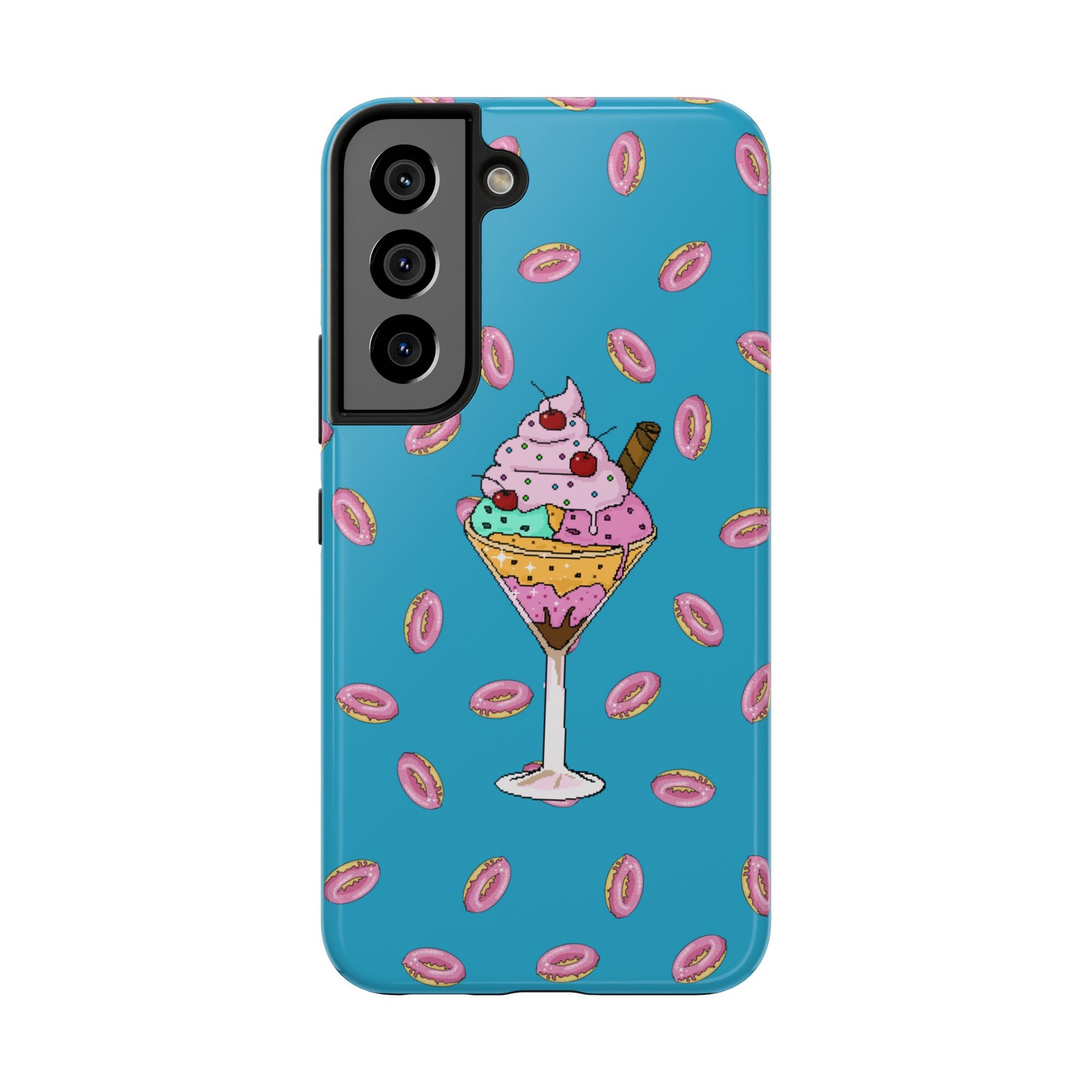 Cute Dessert Phone Cases, Fun iPhone Covers, Quirky Phone Accessories, Donut Lovers Gift, Ice Cream Phone Protector