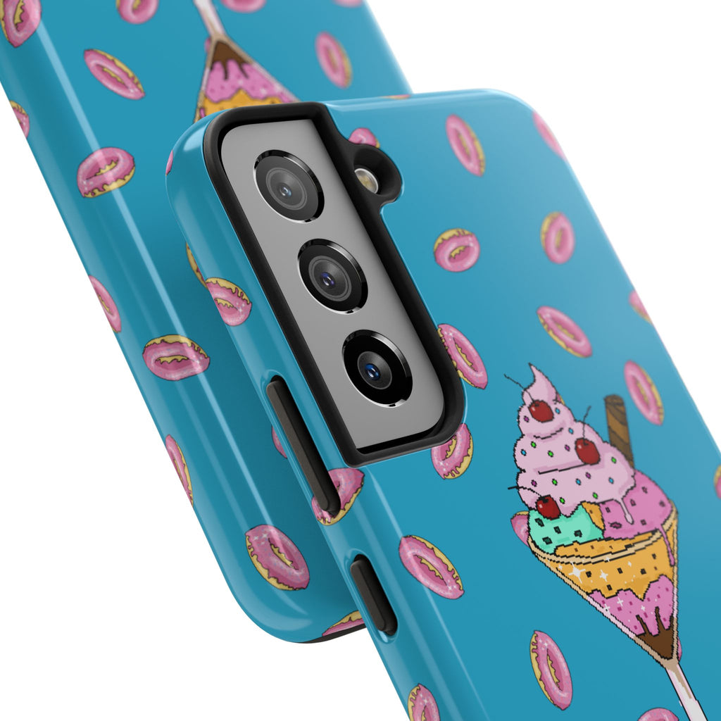 Cute Dessert Phone Cases, Fun iPhone Covers, Quirky Phone Accessories, Donut Lovers Gift, Ice Cream Phone Protector