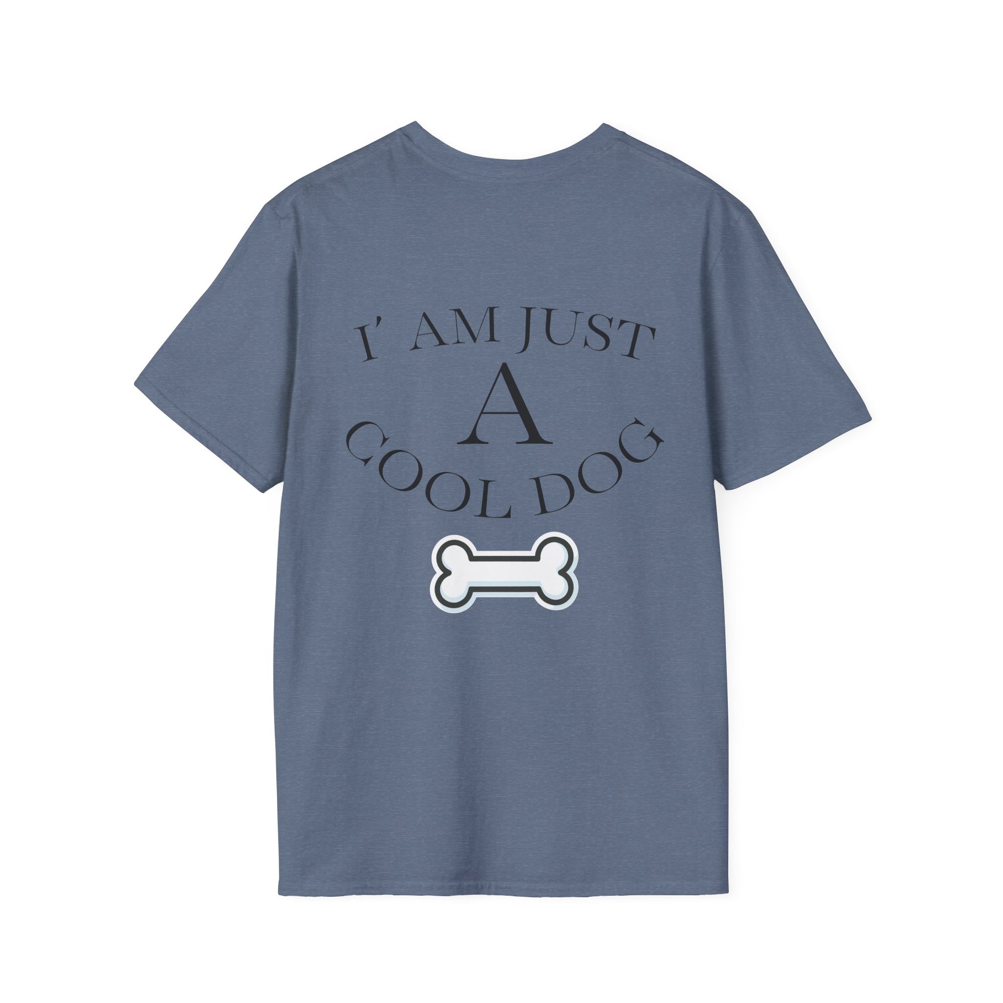 Cool Dog Graphic Tee | Unisex Softstyle T-Shirt, Funny Pet Lover Gift, Dog Dad Shirt, Casual Wear, Gift for Animal Lovers