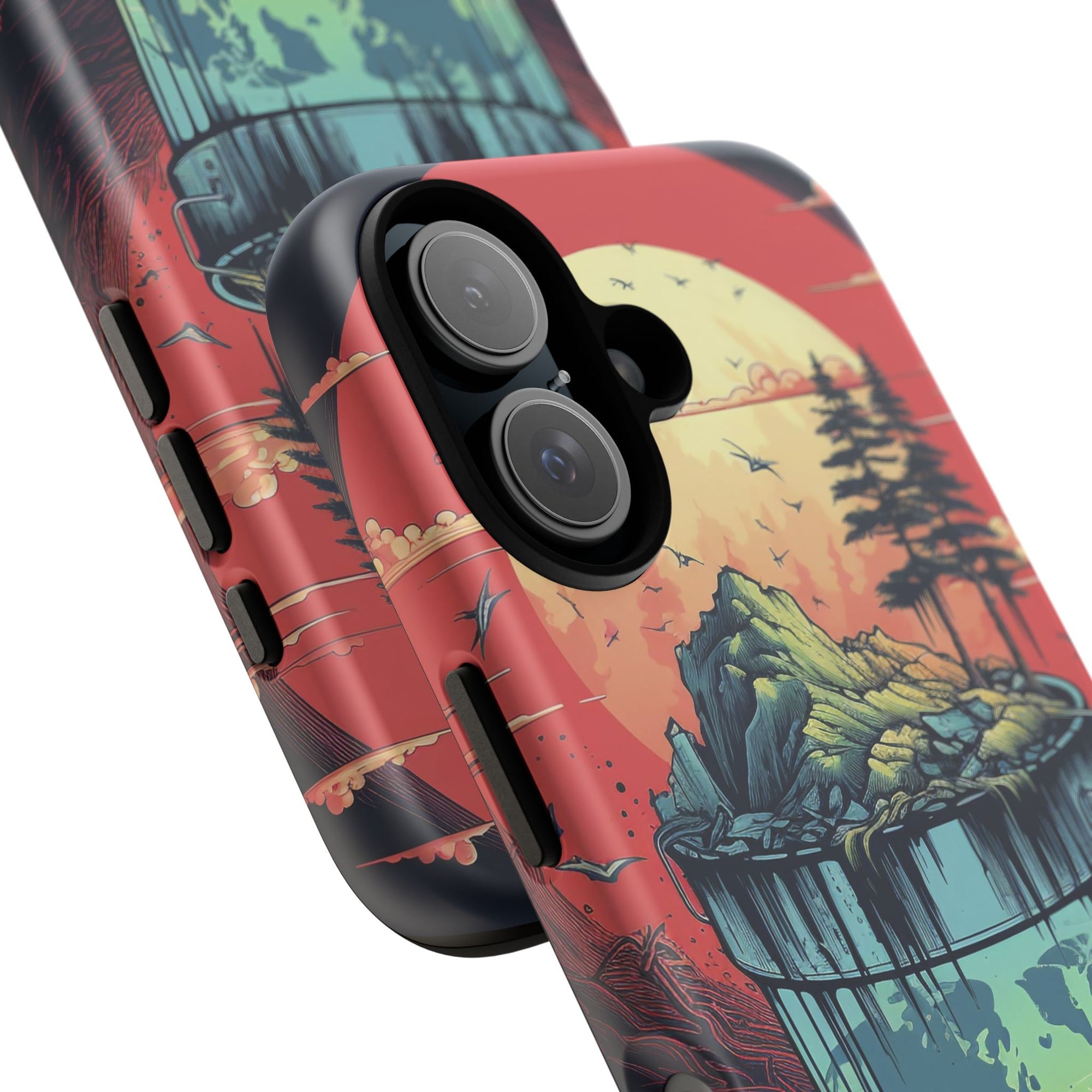 Vibrant Nature-Themed Phone Case, Tough Cases for Adventurers, Eco-Friendly, Trendy Phone Accessory, Great Gift for Nature Lovers