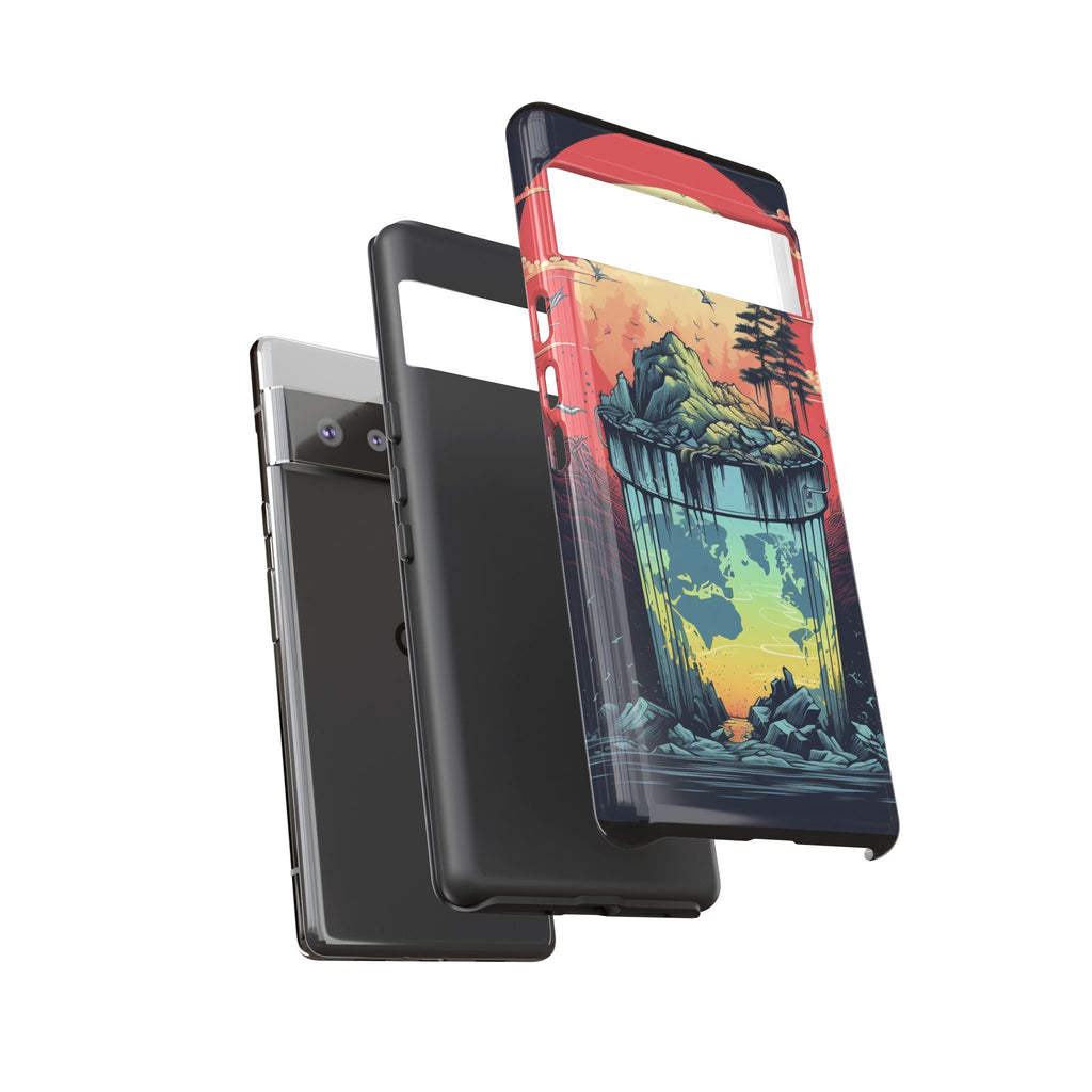 Vibrant Nature-Themed Phone Case, Tough Cases for Adventurers, Eco-Friendly, Trendy Phone Accessory, Great Gift for Nature Lovers
