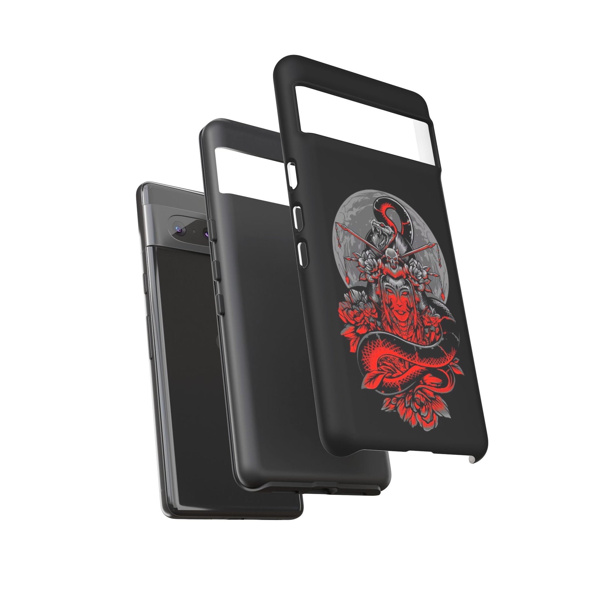 Tough Cases for iPhone, Dragon & Warrior Design, Durable Phone Protection, Perfect Gift for Tech Lovers, Unique Gifting