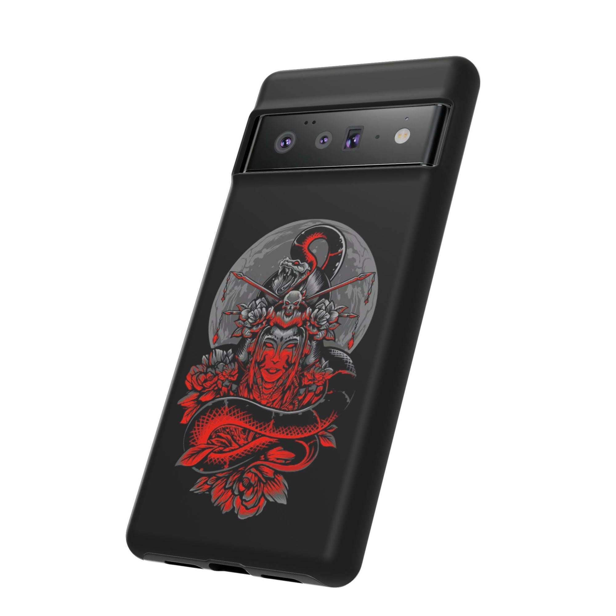 Tough Cases for iPhone, Dragon & Warrior Design, Durable Phone Protection, Perfect Gift for Tech Lovers, Unique Gifting