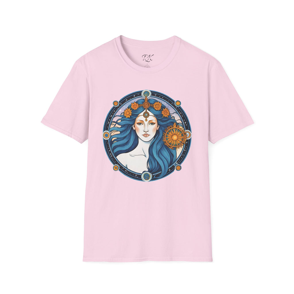 Celestial Goddess Unisex T-Shirt, Bohemian Tee, Astrology Shirt, Gift for Her, Spiritual Fashion, Horoscope Apparel