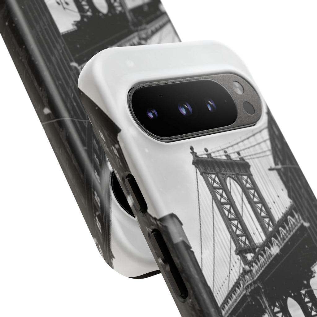 Black and White Phone Case with Iconic Bridge Design, Tough Cases for Photography Lovers, Unique Gift for Travelers, Stylish Everyday [...]