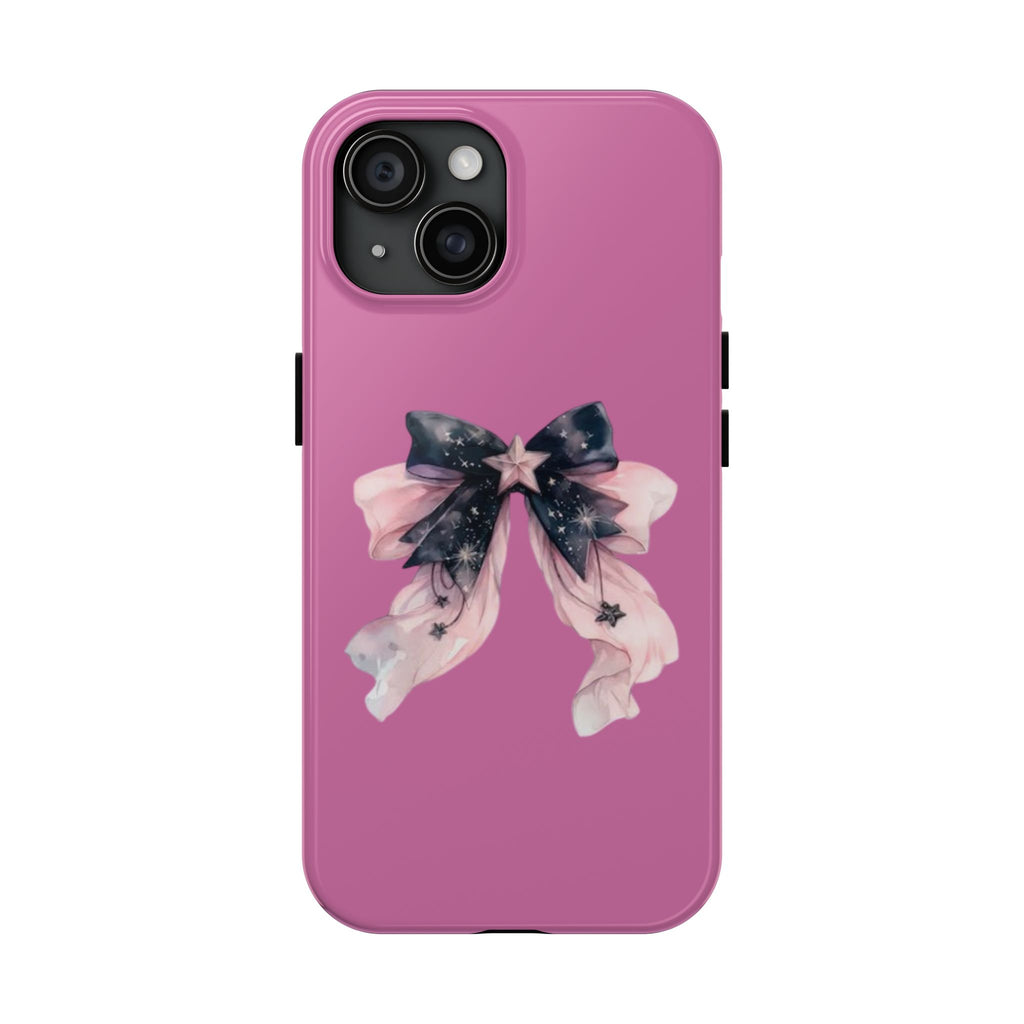 Pink Ribbon Tough Phone Cases, Galaxy Phone Covers, Chic Phone Protection, Ideal Gift for Her, Stylish Tech Accessories