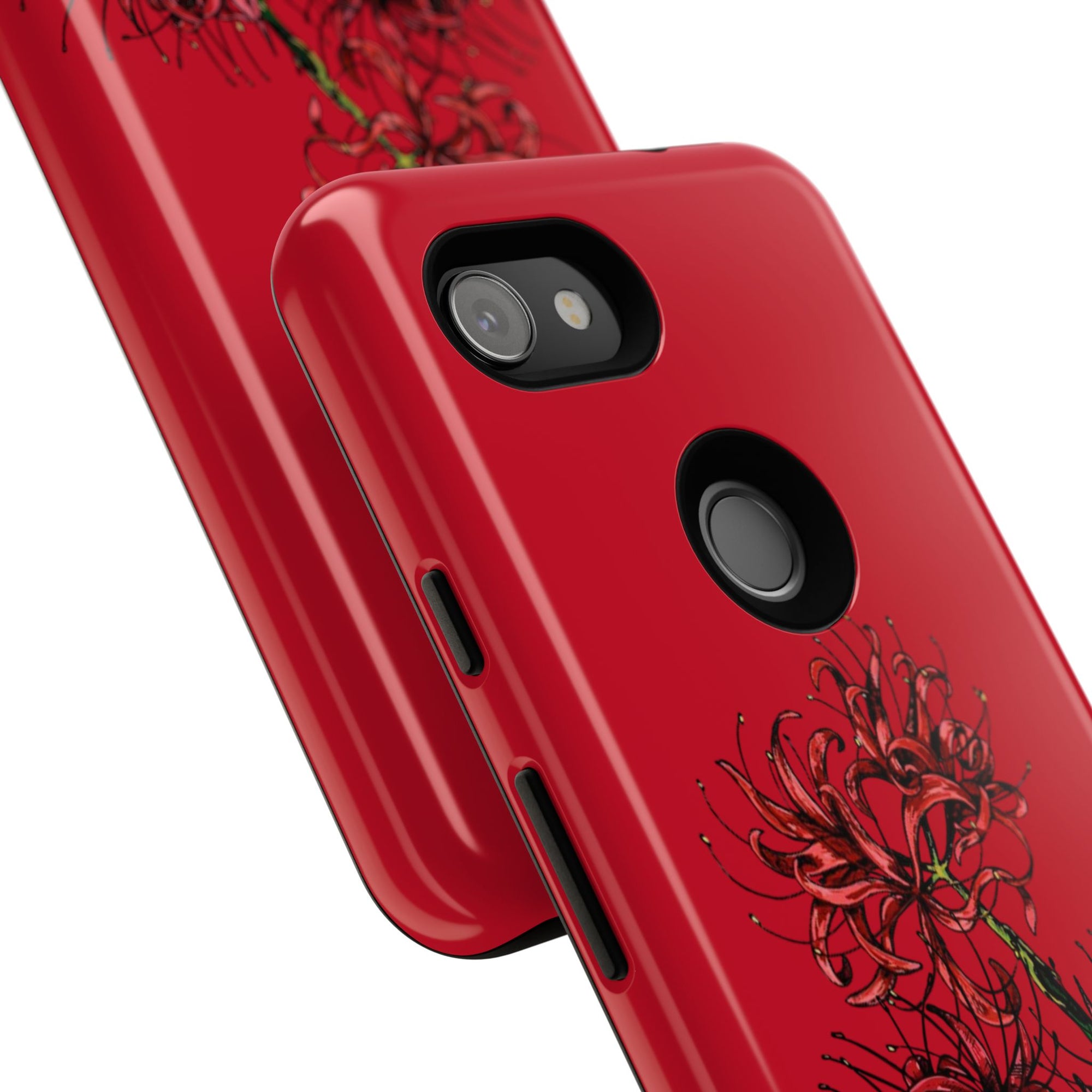 Floral Phone Case, Cute Durable Case for Plants Lovers, Stylish Tech Accessories, Gift for Her, Autumn Decor