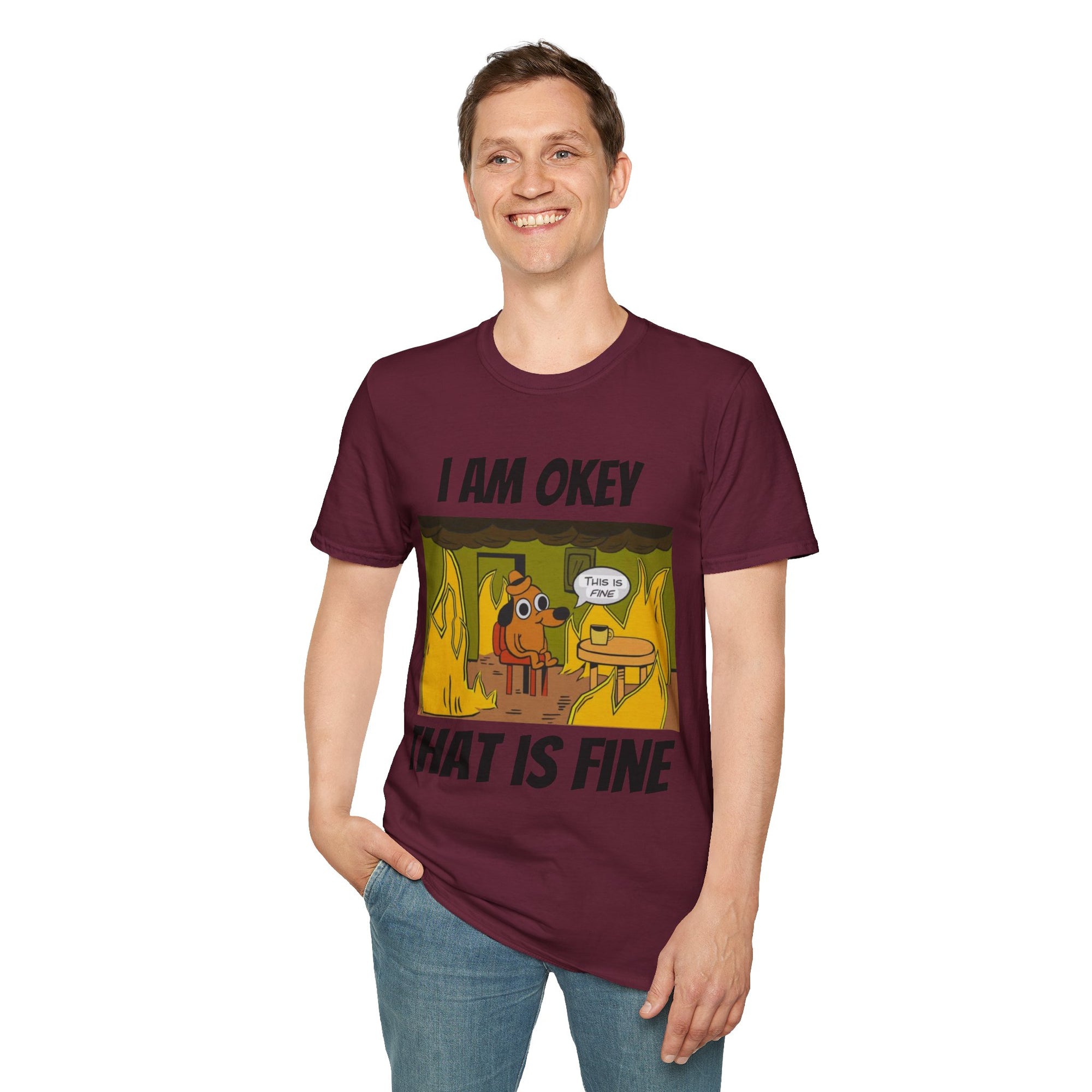 Funny Graphic T-Shirt for Adults, Casual Humor Tee, Gift for Friends, Cute Everyday Wear, Comfortable Cotton