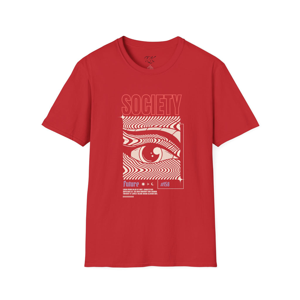 Society Graphic Unisex T-Shirt, Trendy Casual Tee, Unique Gift for Friends, Streetwear, Everyday Style
