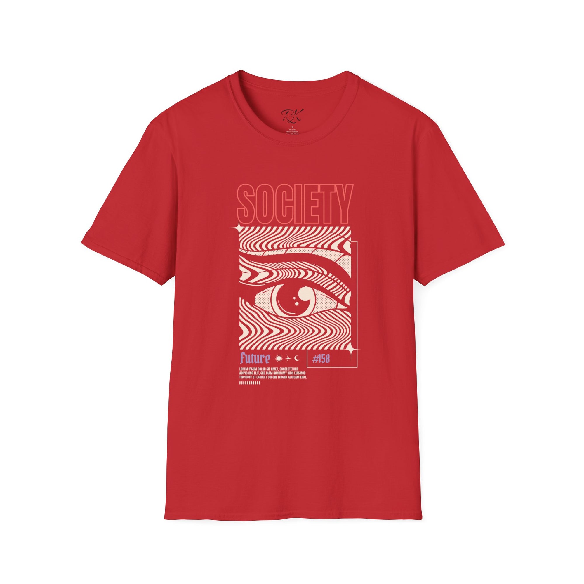 Society Graphic Unisex T-Shirt, Trendy Casual Tee, Unique Gift for Friends, Streetwear, Everyday Style