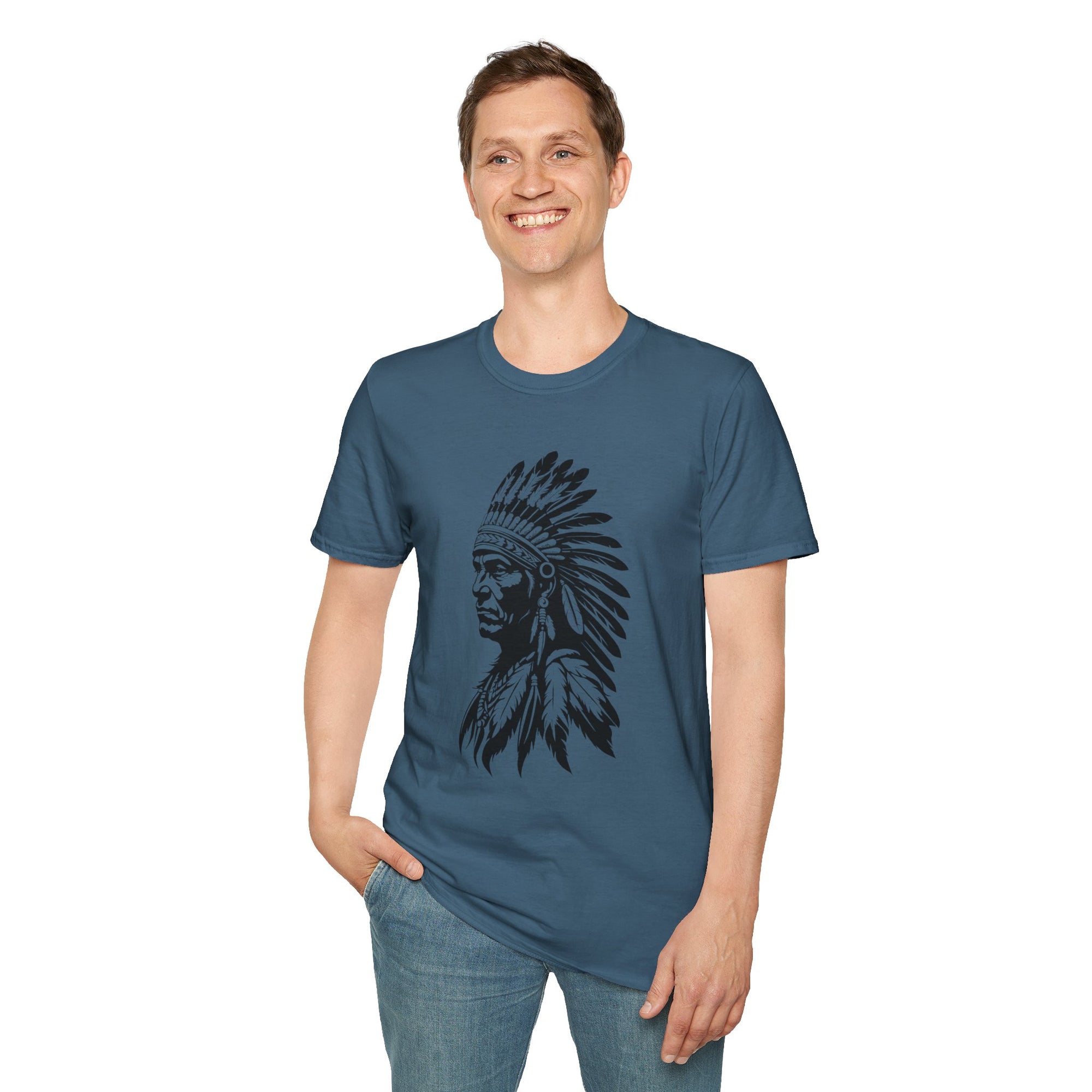 Cultural Heritage Graphic Tee - Unisex Softstyle T-Shirt, Ethnic Tee, Festival Shirt, Casual Wear, Gift for Him/Her