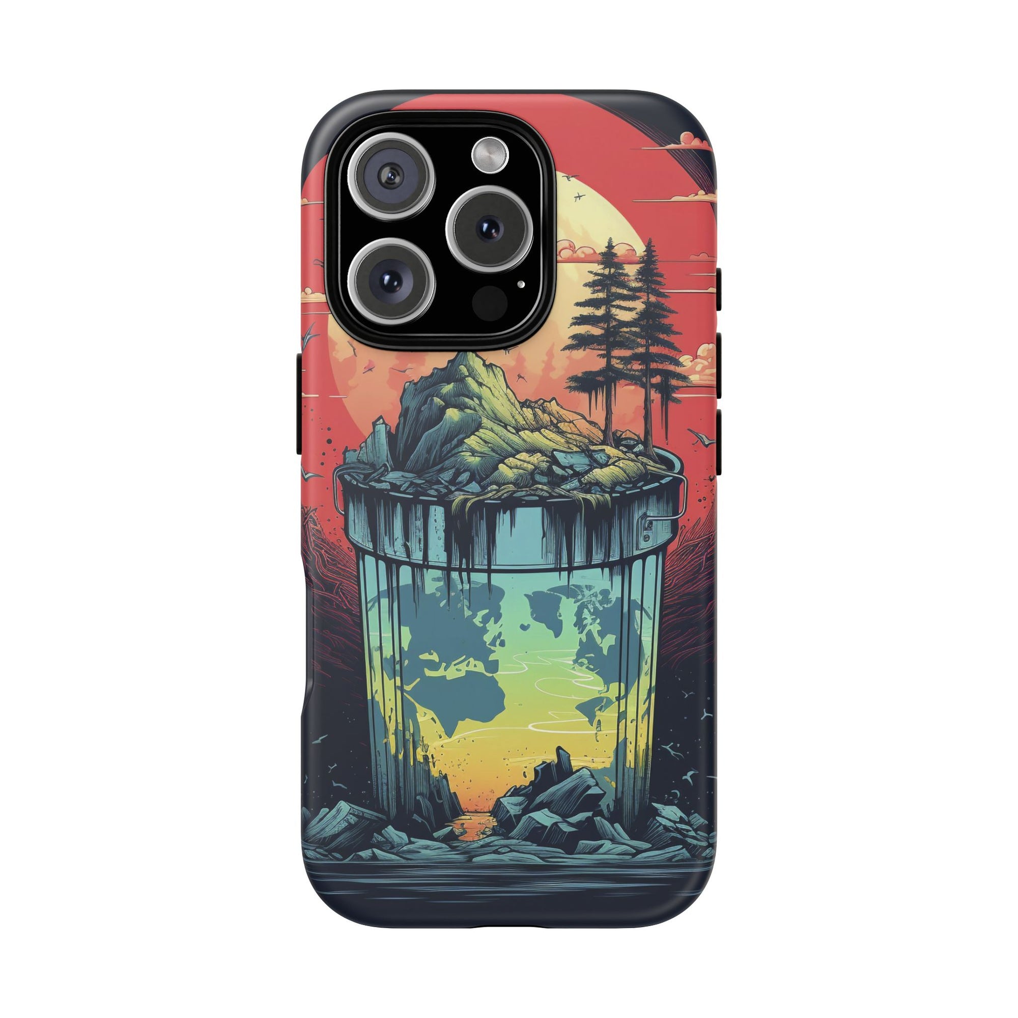 Vibrant Nature-Themed Phone Case, Tough Cases for Adventurers, Eco-Friendly, Trendy Phone Accessory, Great Gift for Nature Lovers