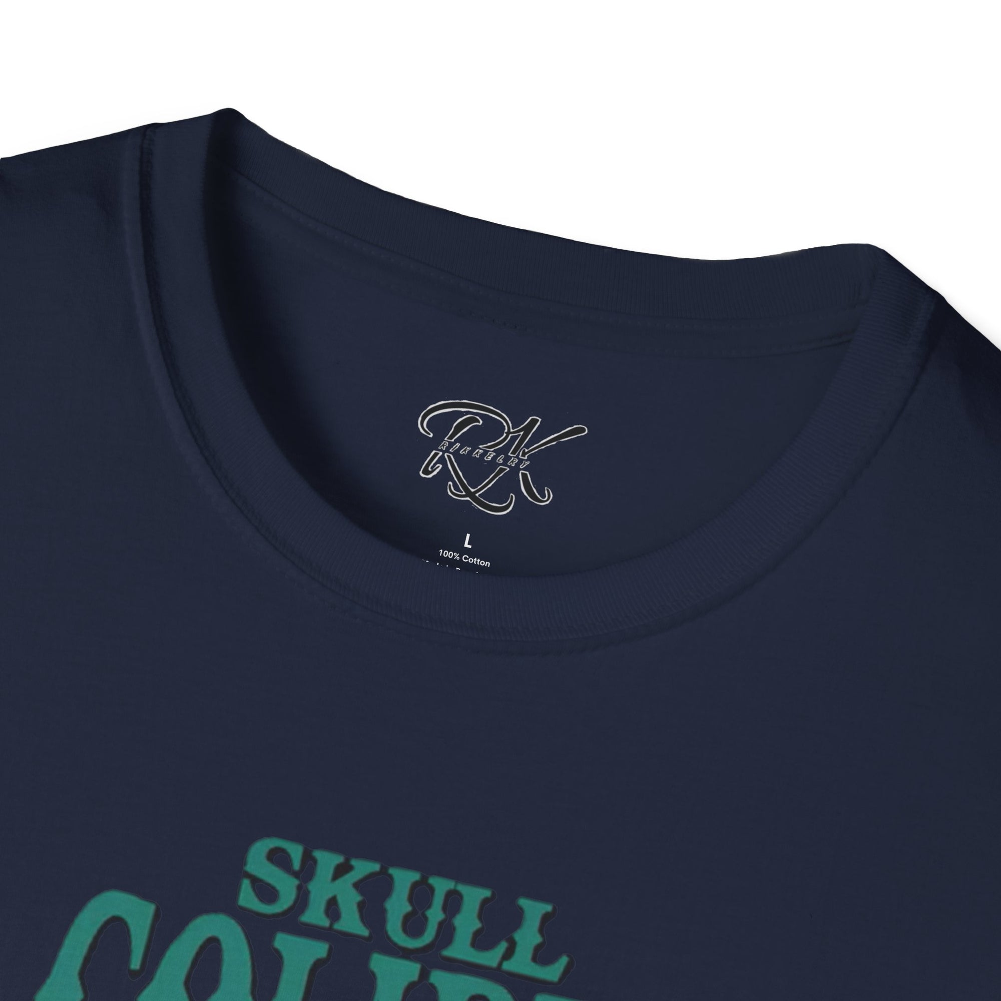 Skull & Roses Unisex T-Shirt, Casual Graphic Tee, Boho Shirt, Unique Gift, Festival Wear, Everyday Style