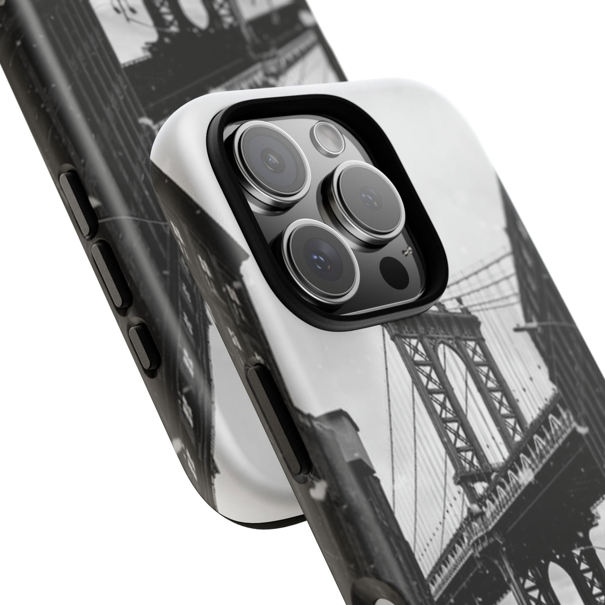 Black and White Phone Case with Iconic Bridge Design, Tough Cases for Photography Lovers, Unique Gift for Travelers, Stylish Everyday [...]