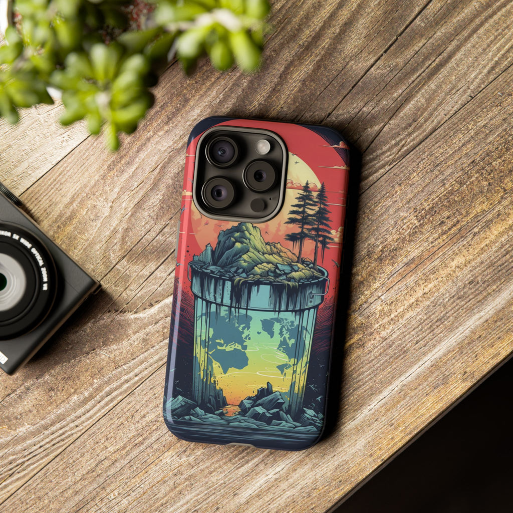 Vibrant Nature-Themed Phone Case, Tough Cases for Adventurers, Eco-Friendly, Trendy Phone Accessory, Great Gift for Nature Lovers