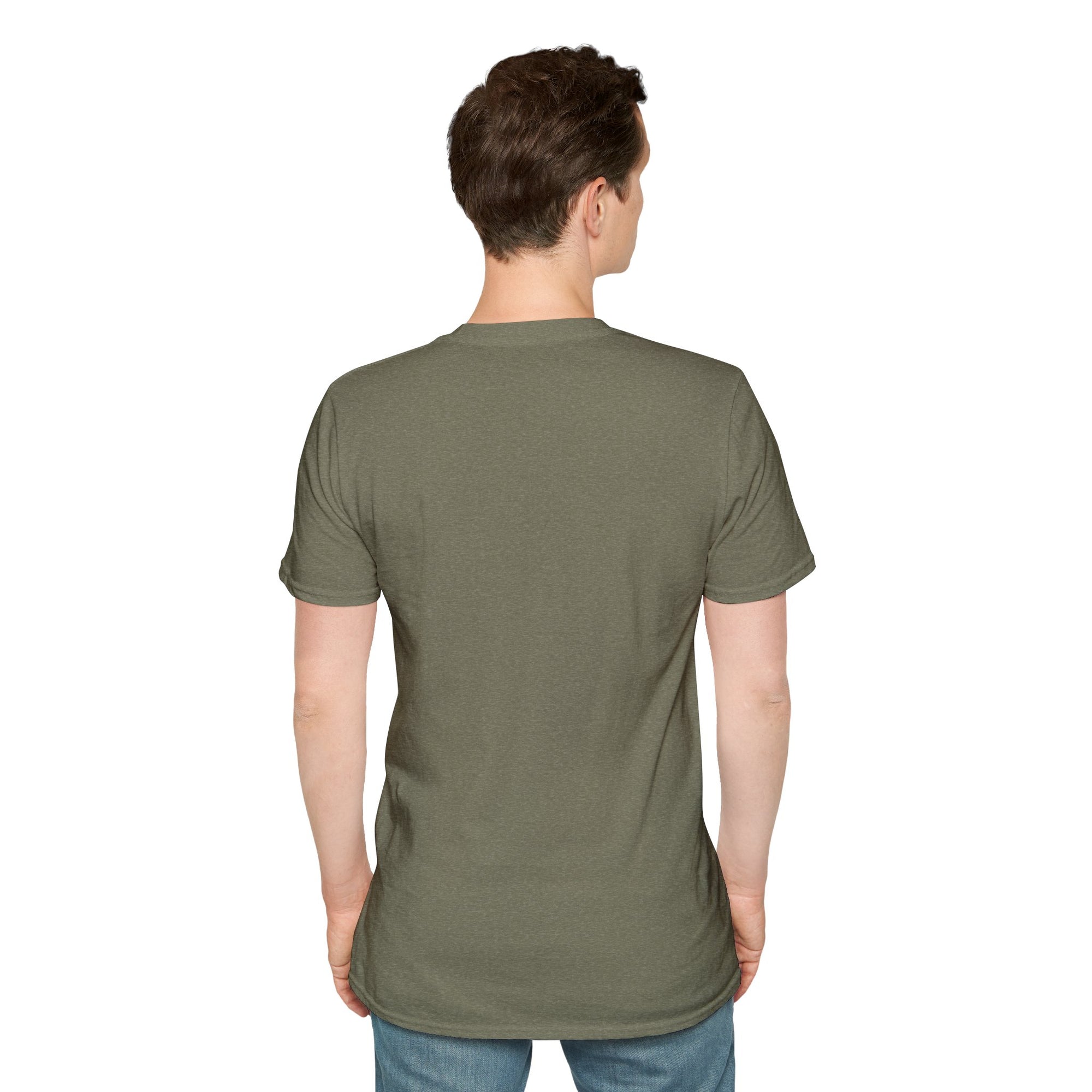 I love Herrrrr Cute Cartoon Love T-Shirt, Unisex Softstyle Tee, Perfect for Gifts, Casual Wear, Valentine's Day, Cute Character Apparel