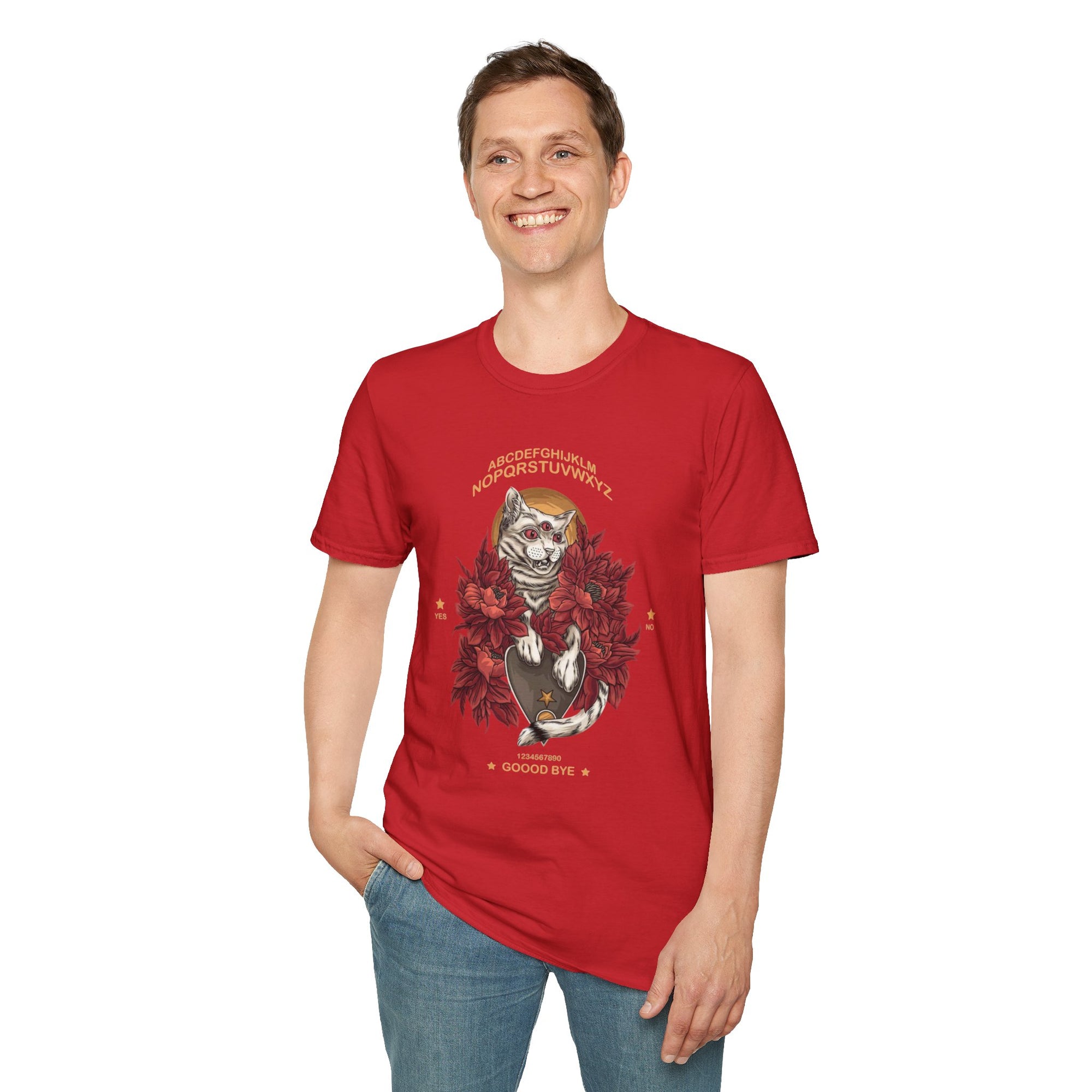 Nature-Inspired Graphic Unisex T-Shirt, Cozy Fall Vibes, Animal Lover Gift, Perfect for Autumn Celebrations, Unique Animal Design