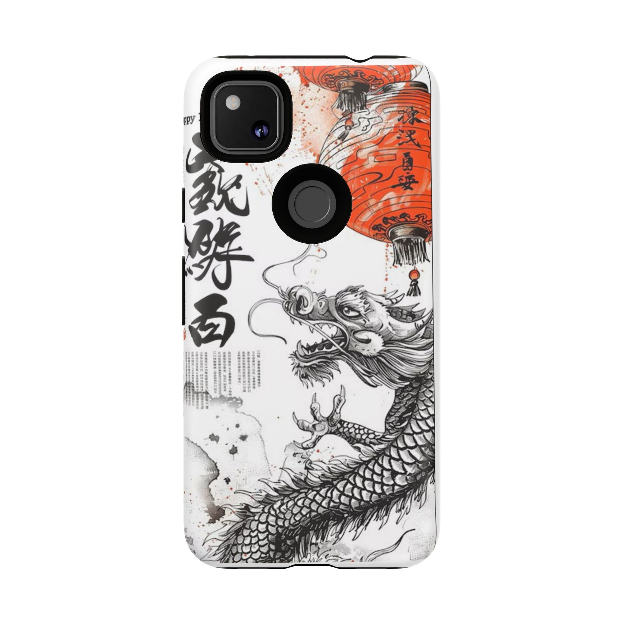 Dragon Design Phone Case, Tough Cases with Chinese Art for Unique Style, Gift for Art Lovers, Phone Protection, Trendy Accessories