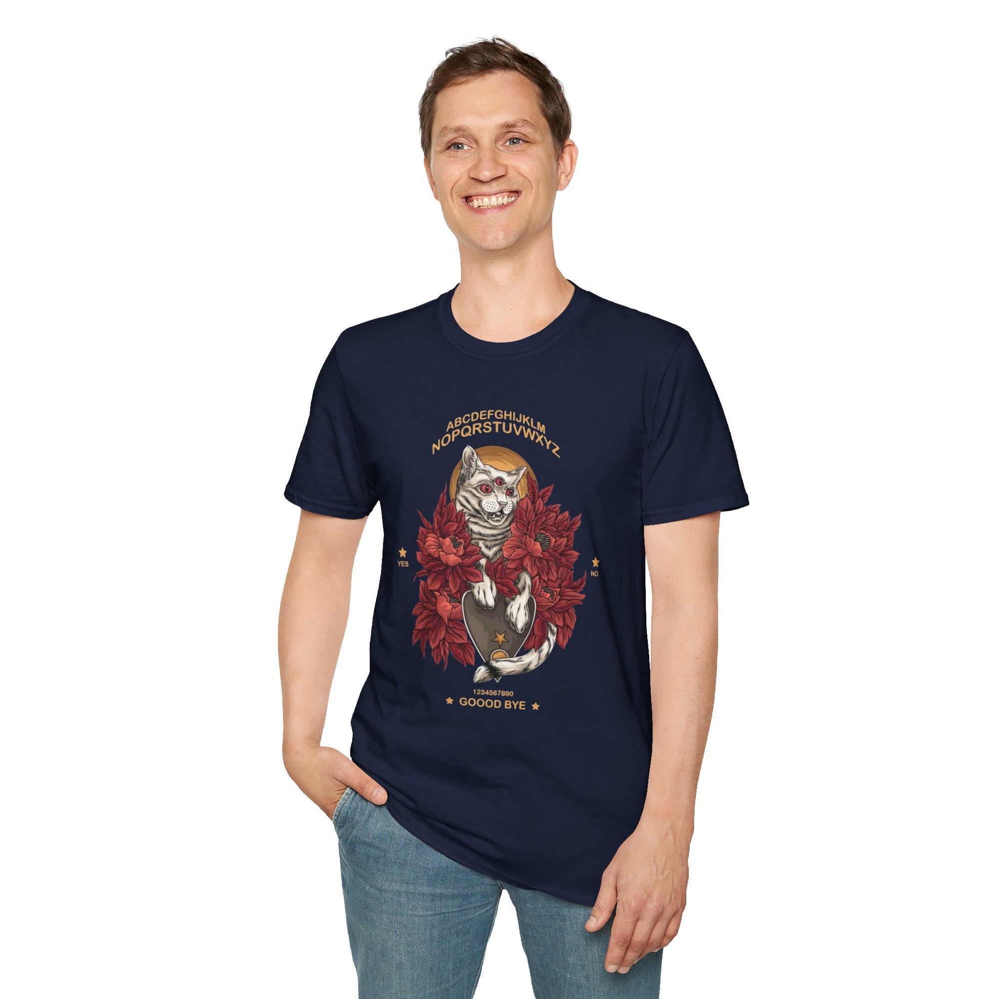 Nature-Inspired Graphic Unisex T-Shirt, Cozy Fall Vibes, Animal Lover Gift, Perfect for Autumn Celebrations, Unique Animal Design