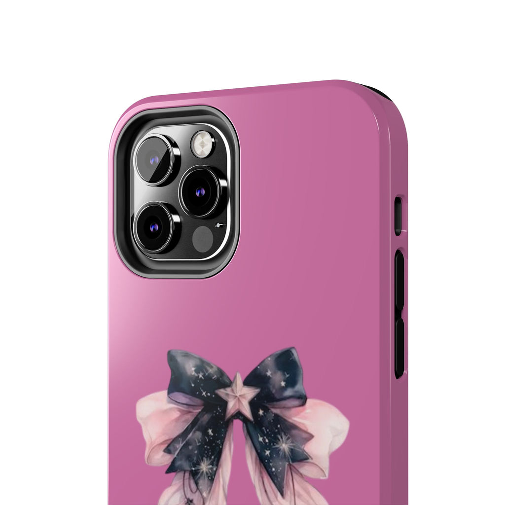 Pink Ribbon Tough Phone Cases, Galaxy Phone Covers, Chic Phone Protection, Ideal Gift for Her, Stylish Tech Accessories