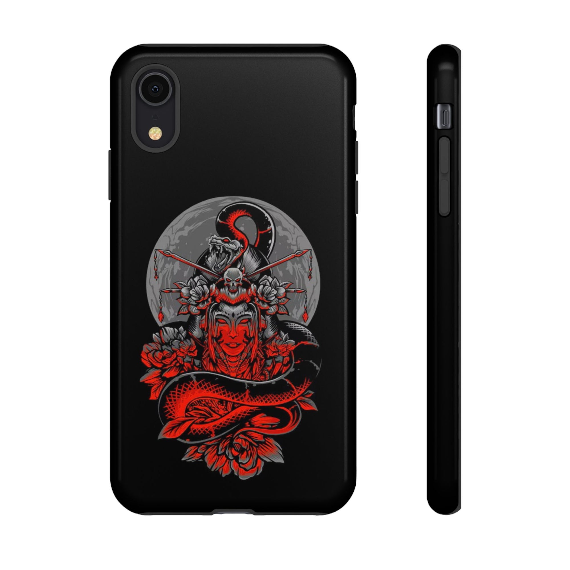 Tough Cases for iPhone, Dragon & Warrior Design, Durable Phone Protection, Perfect Gift for Tech Lovers, Unique Gifting
