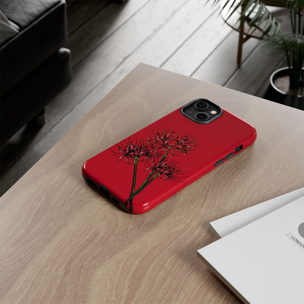 Floral Phone Case, Cute Durable Case for Plants Lovers, Stylish Tech Accessories, Gift for Her, Autumn Decor