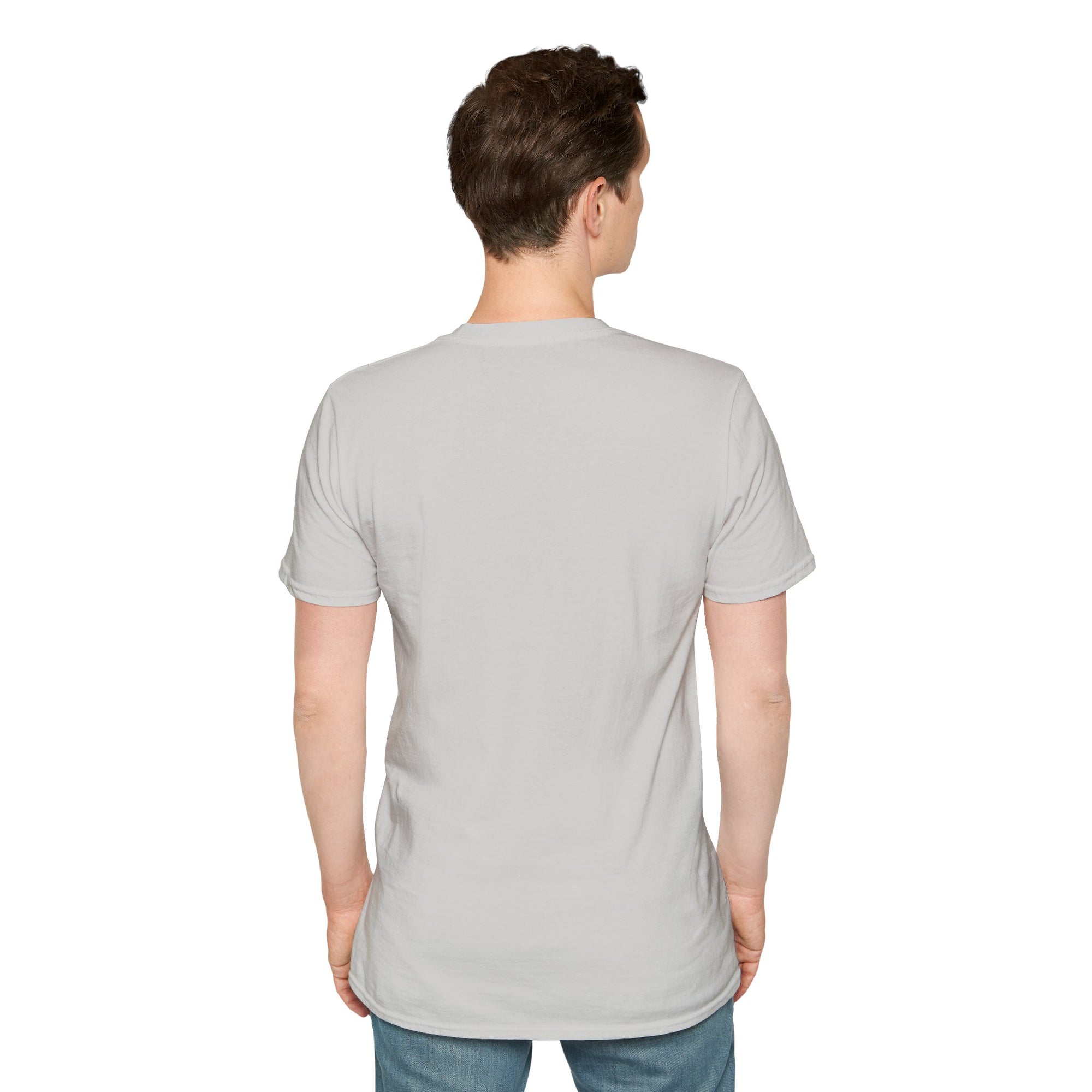 I love Herrrrr Cute Cartoon Love T-Shirt, Unisex Softstyle Tee, Perfect for Gifts, Casual Wear, Valentine's Day, Cute Character Apparel