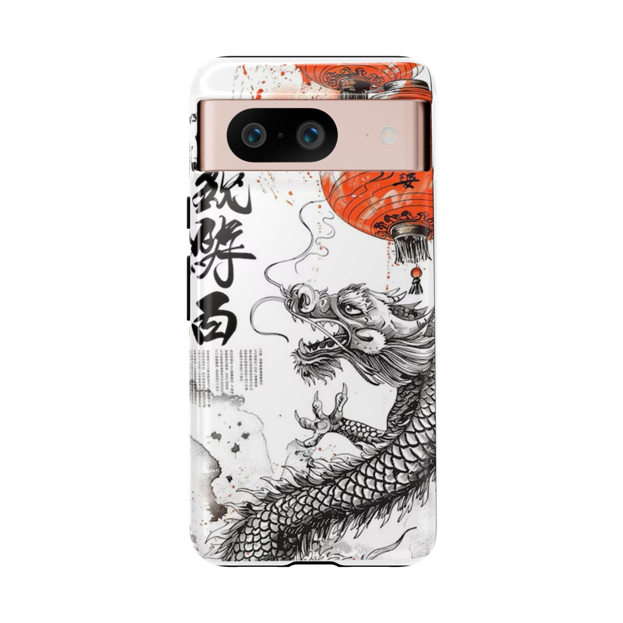 Dragon Design Phone Case, Tough Cases with Chinese Art for Unique Style, Gift for Art Lovers, Phone Protection, Trendy Accessories