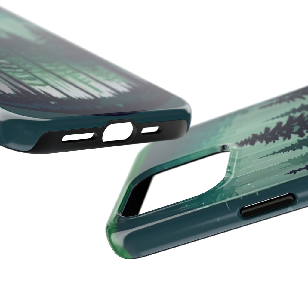 Tough Phone Cases – Forest Vibe, Nature Lover Gift, Outdoor Adventure Accessory, Eco-Friendly Phone Protection, Unique Gift Idea
