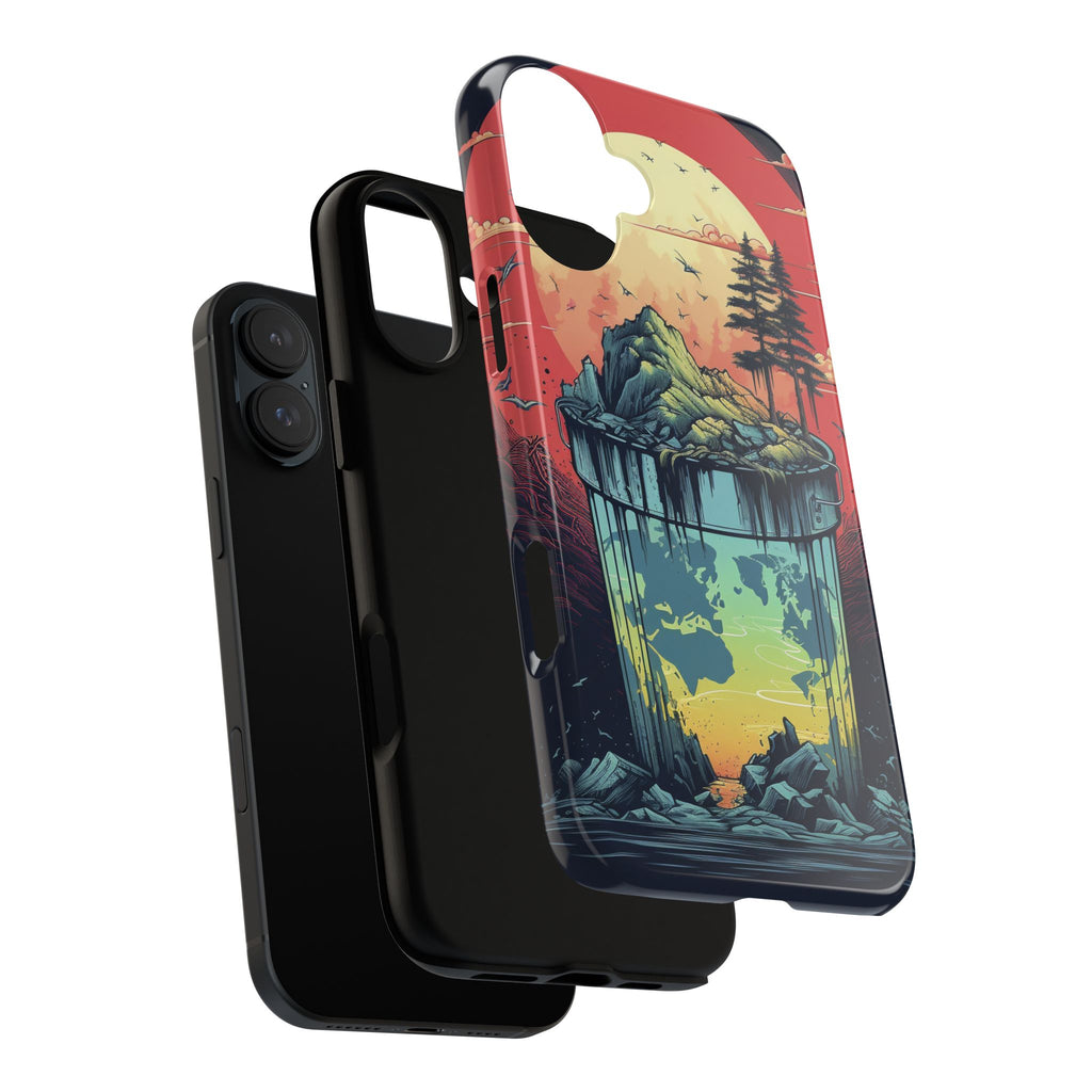 Vibrant Nature-Themed Phone Case, Tough Cases for Adventurers, Eco-Friendly, Trendy Phone Accessory, Great Gift for Nature Lovers