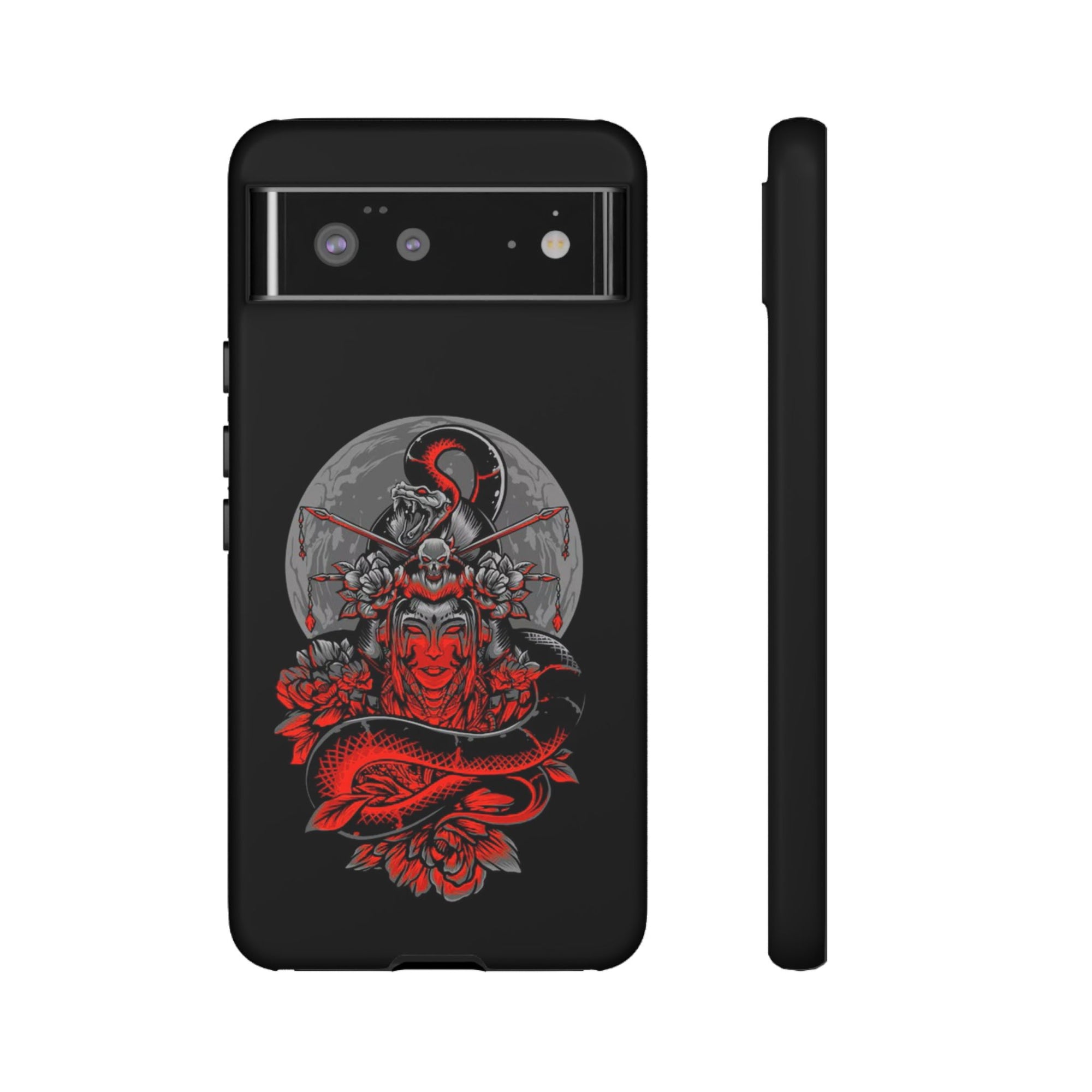 Tough Cases for iPhone, Dragon & Warrior Design, Durable Phone Protection, Perfect Gift for Tech Lovers, Unique Gifting