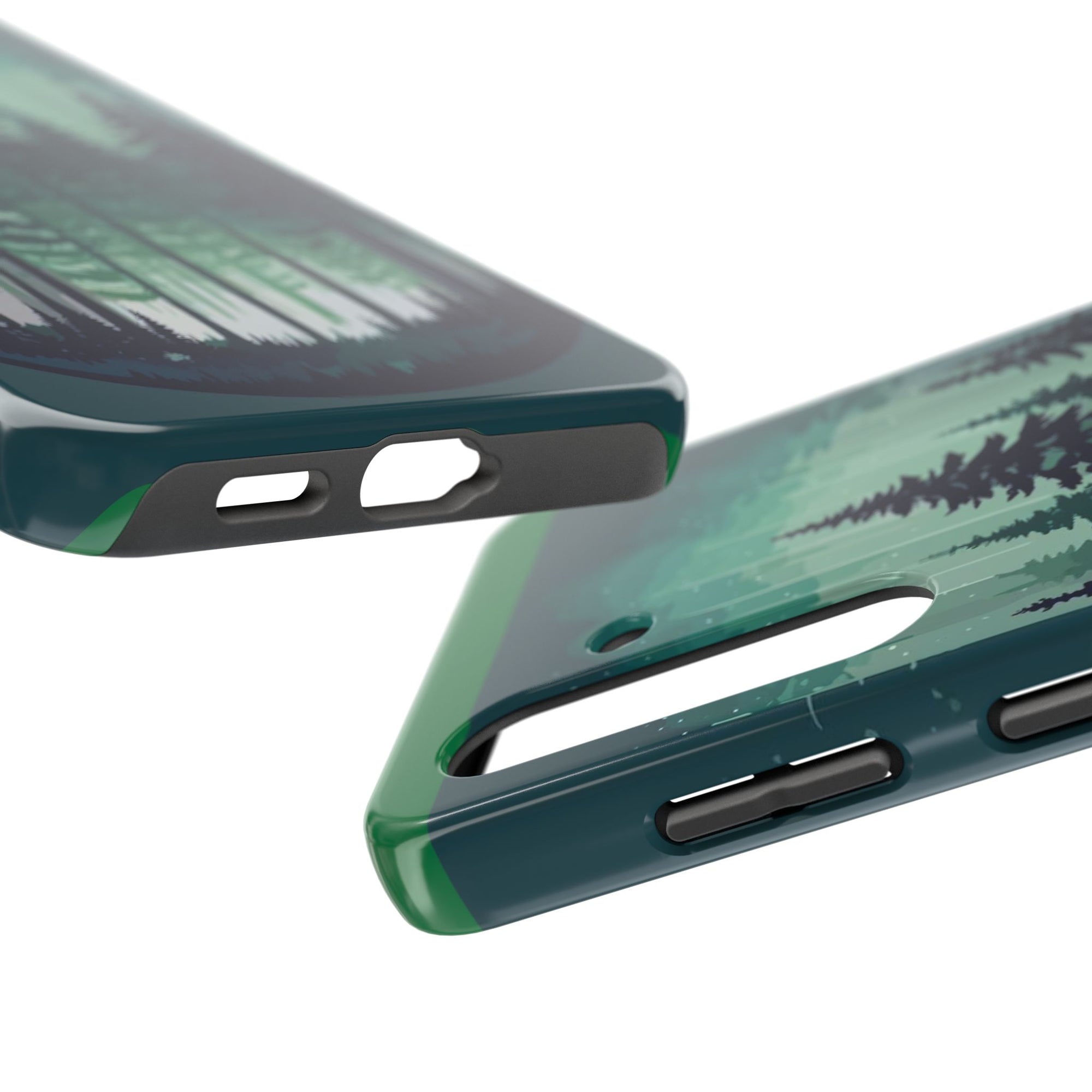 Tough Phone Cases – Forest Vibe, Nature Lover Gift, Outdoor Adventure Accessory, Eco-Friendly Phone Protection, Unique Gift Idea